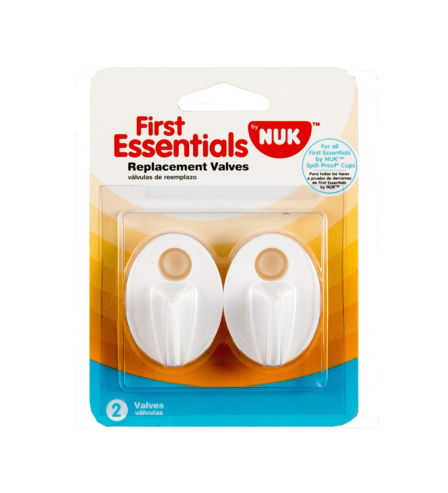 NUK 2 Pack Replacement Valves for Spill Proof Cups - Colors May Vary - Buy Online on GoSupps.com
