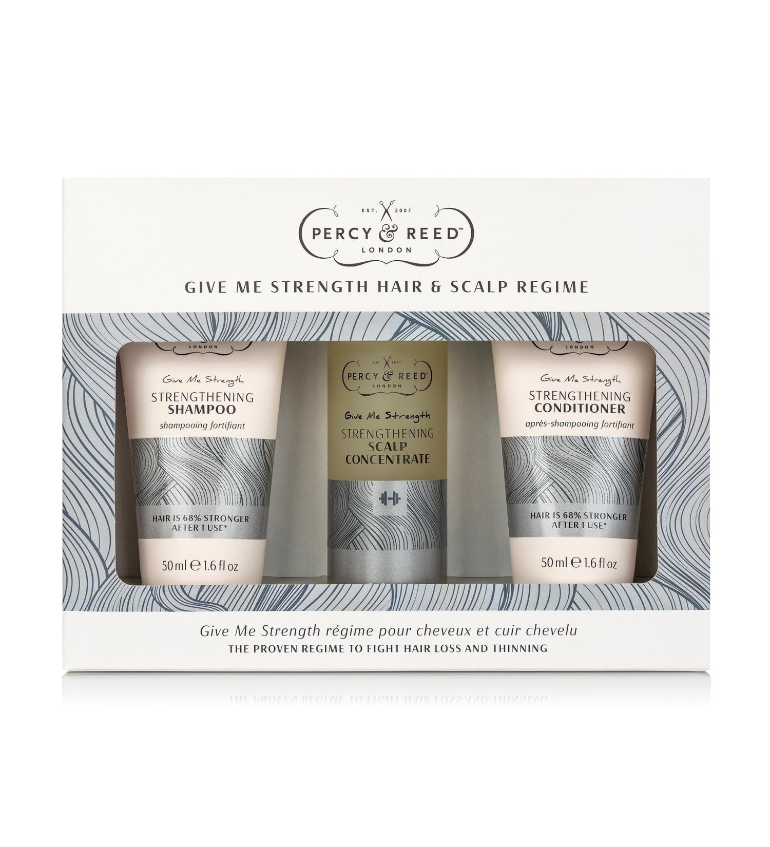 Percy & Reed Give Me Strength Hair & Scalp Regime - Thickening Treatment with Aloe Vera for Root-Level Nourishment - Buy Online on GoSupps.com