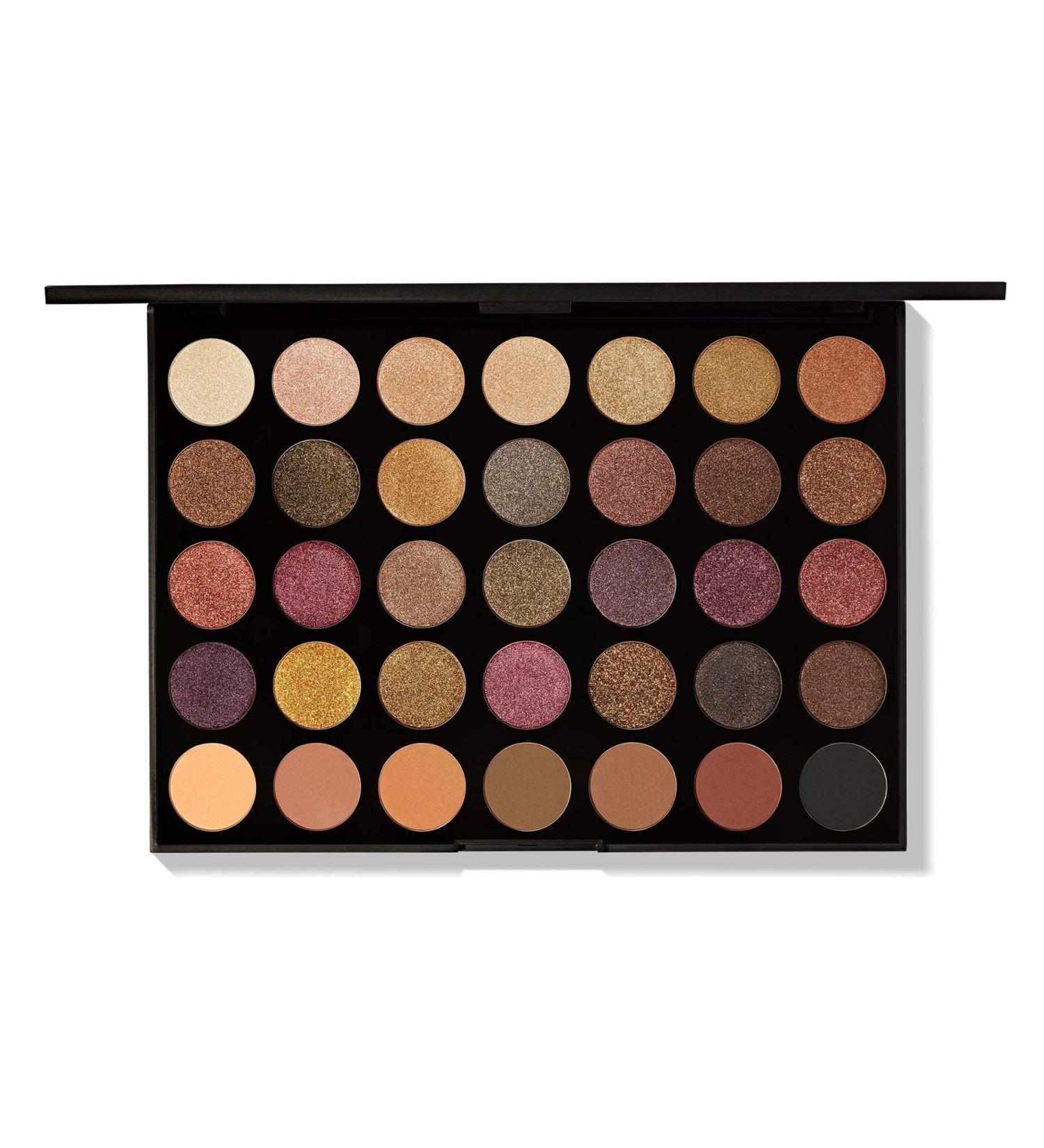 Morphe Brushes 35F Fall Into Frost Palette - Vibrant and Versatile Powder Eyeshadow Palette - Buy Online on GoSupps.com