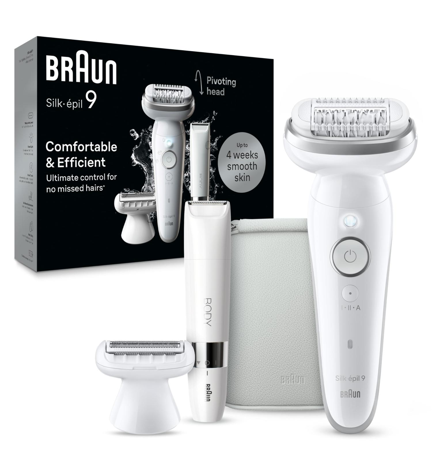 Buy Braun Silk- pil 9 Epilator SE9-441 | Wet & Dry Hair Removal for Lasting Smooth Skin - International Shipping Available - Buy Online on GoSupps.com