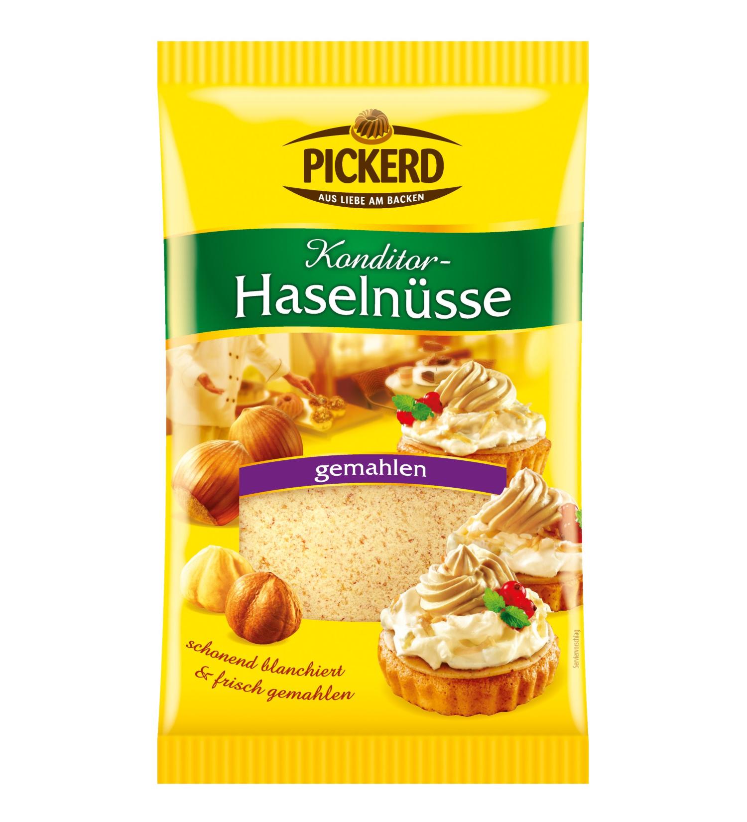 Buy Pickerd Hazelnuts Ground - Pack of 4 (4 x 100g) | International Shipping Available - Buy Online on GoSupps.com