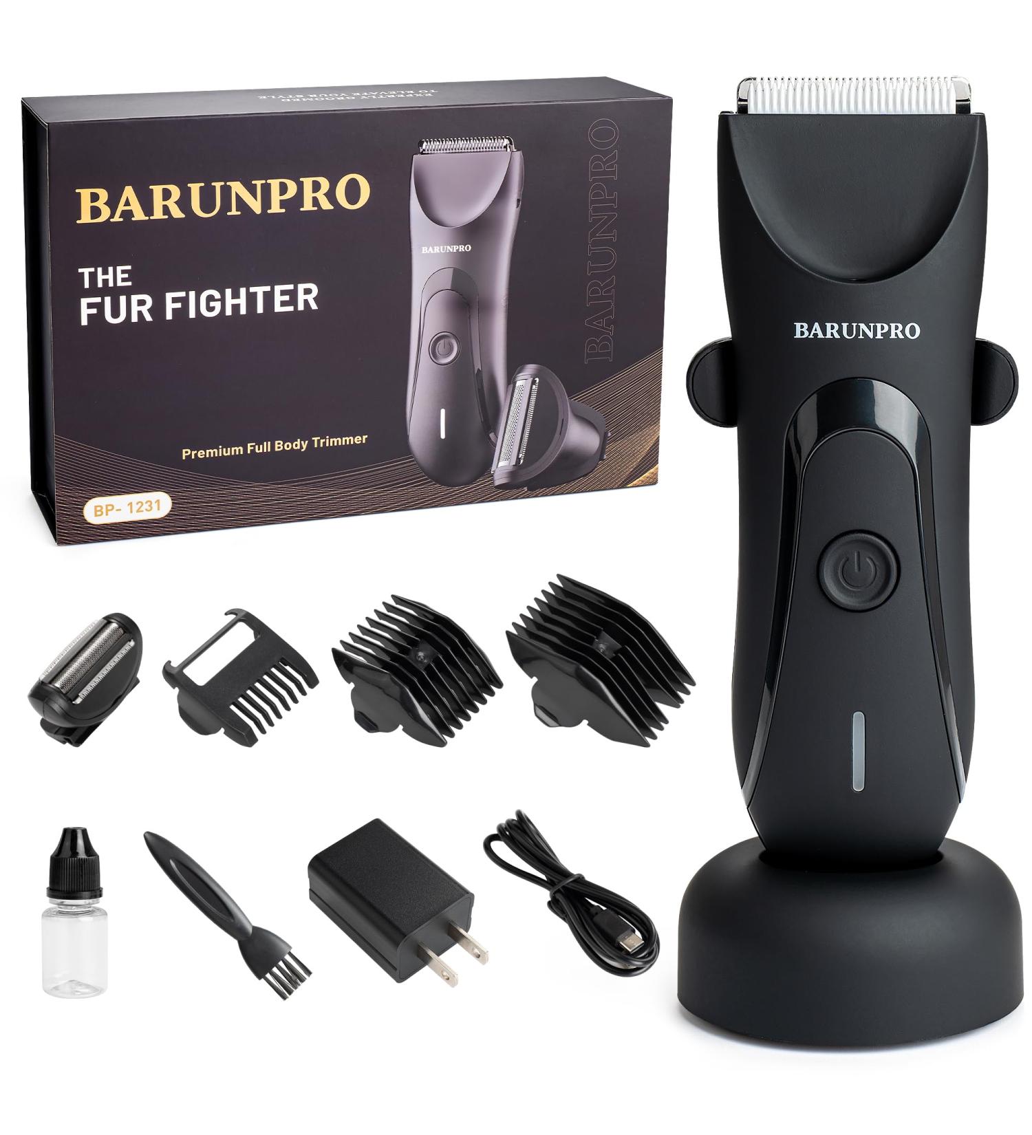 Beard Trimmer for Men - Professional Cordless Grooming Kit | Waterproof Electric Razor & Body Hair Clippers for Face Mustache & Ear - Buy Online on GoSupps.com