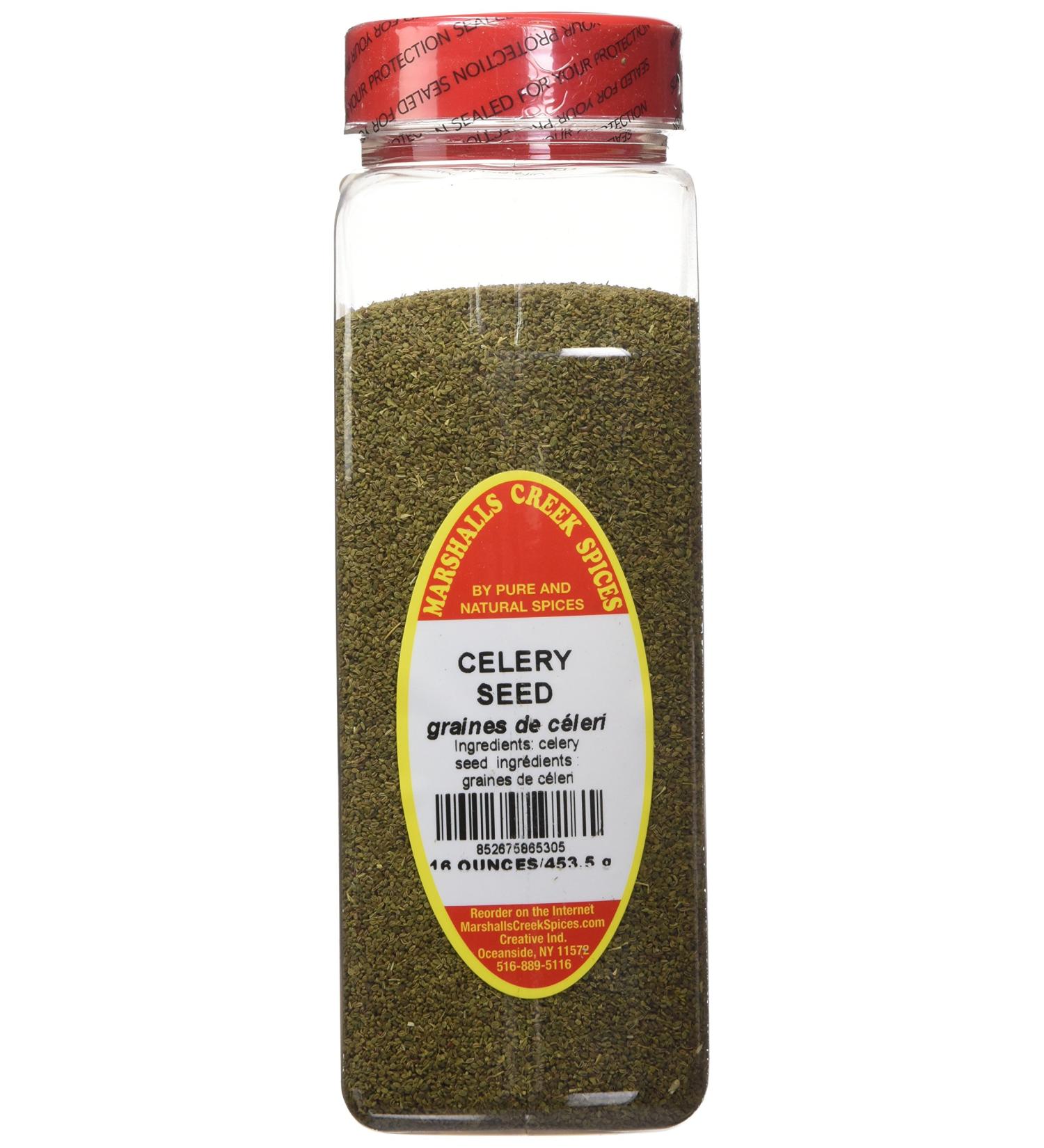 Marshalls Creek Spices Refill Pouch Celery Seed Seasoning XL 16 Ounce - Buy Online on GoSupps.com