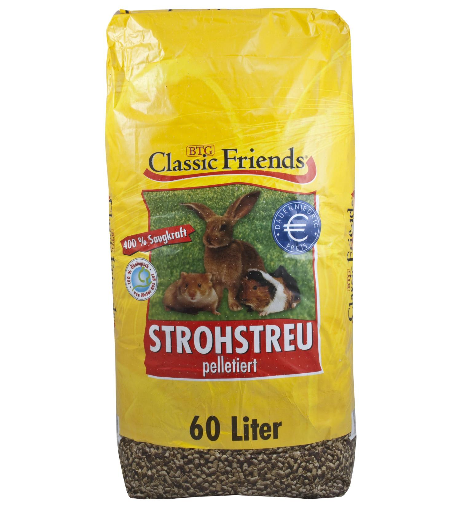 Classic Friends 28374 Straw litter 60 liters