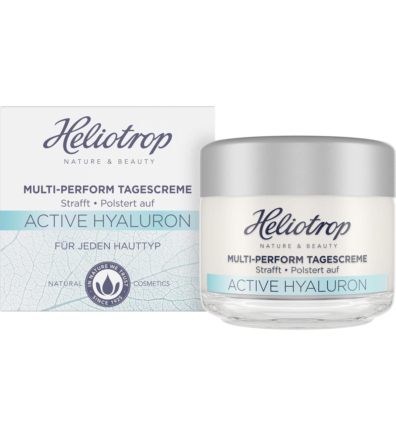 LOGOCOS Heliotrop Antiaging day cream for every skin type vegan natural cosmetics fresh and noticeably firmer skin multiperformance day cream with natural hyaluronic acid Active Hyaluronic Acid 1 x fresh 50 ml 1er Pack - Buy Online on GoSupps.com