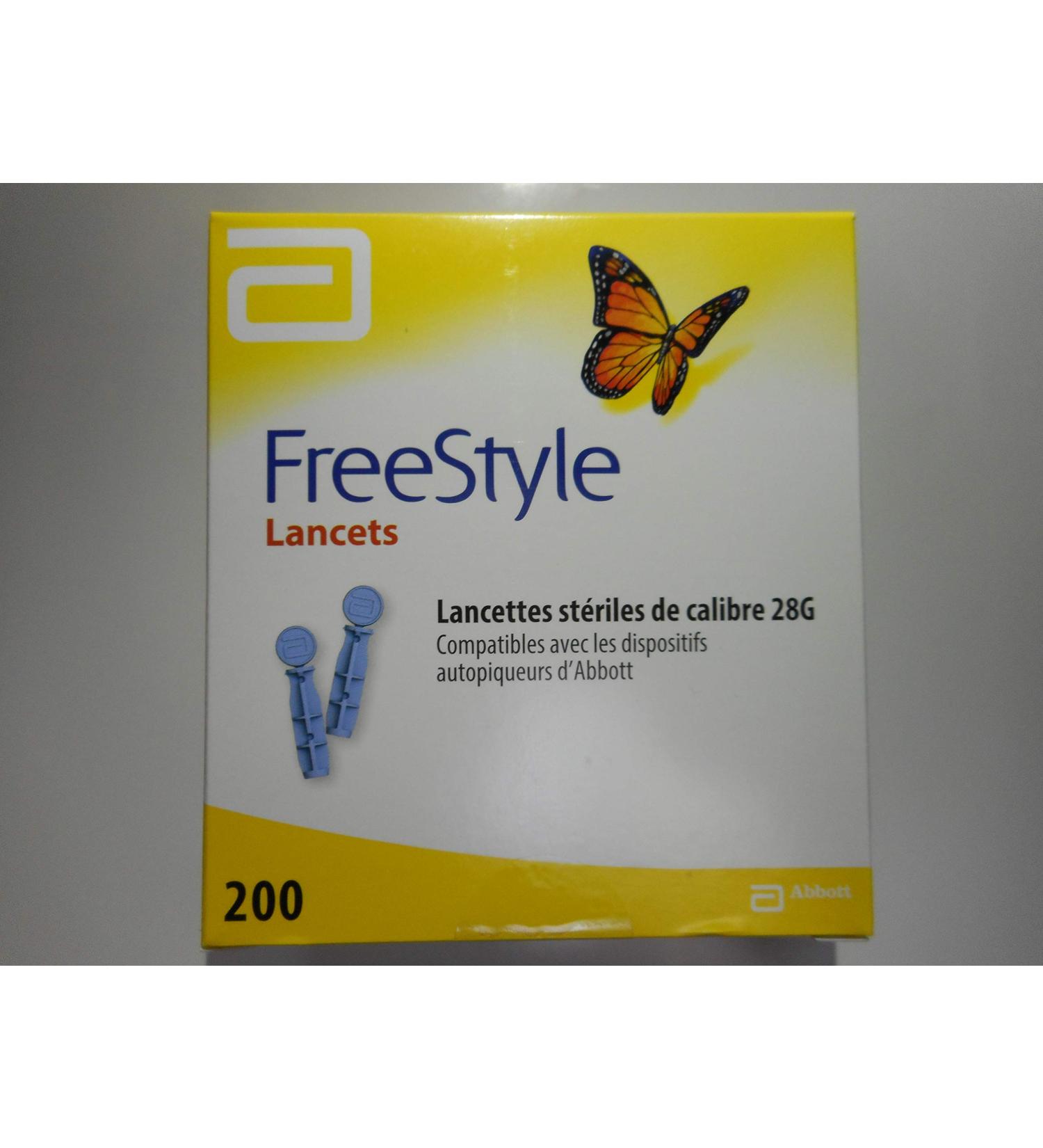 FREESTYLE LANCETS .05MM/28G GAUGE STERILE LANCETS (200) - 1