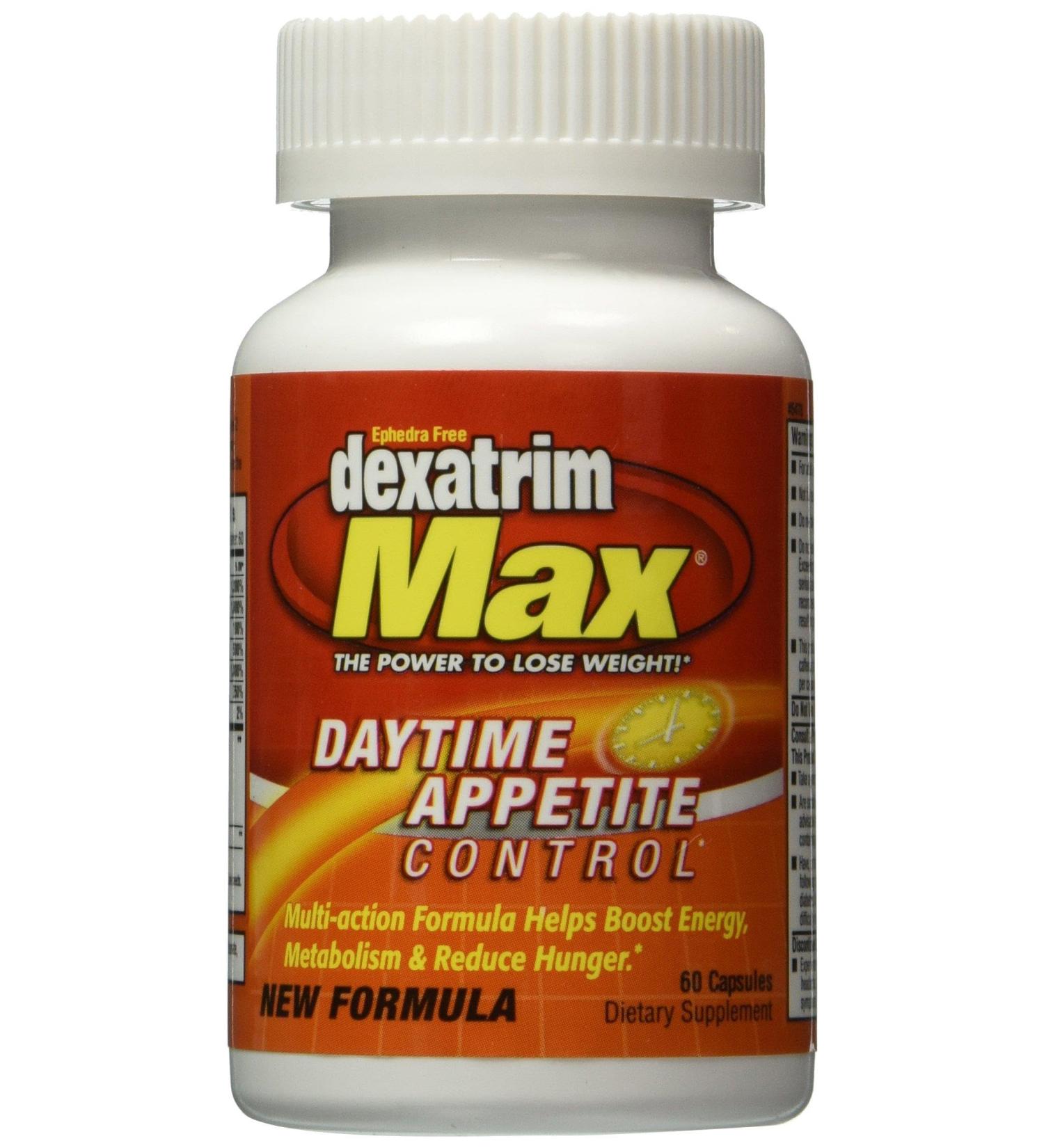 ILIOS NVE Stacker Dexatrim Max Daytime Appetite Control Tablets 60 Count Packed