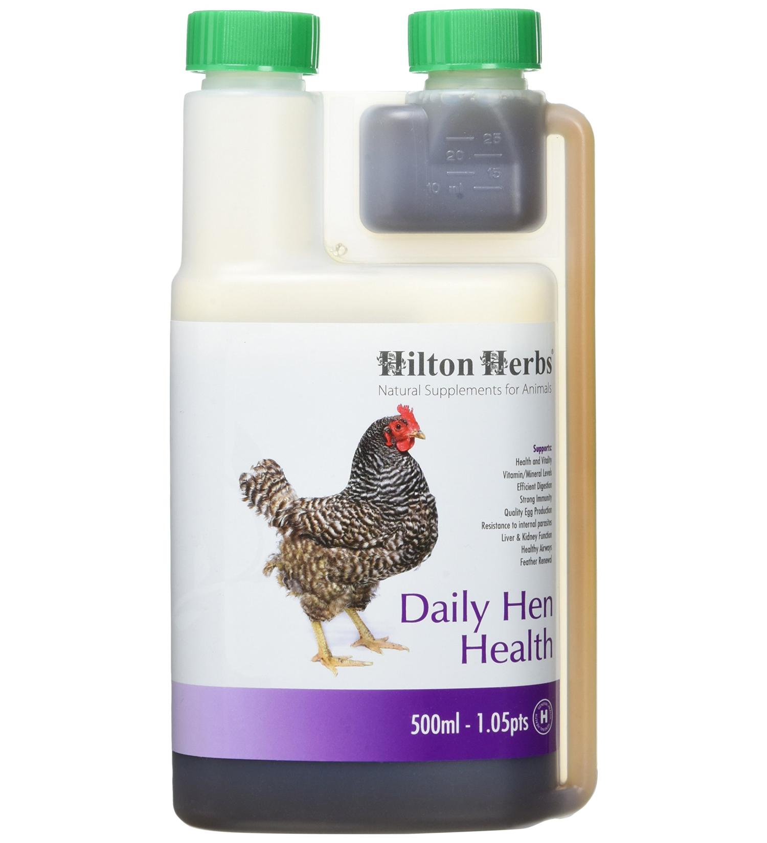 Hilton Herbs Daily Hen Health 500 ml - Buy Online on GoSupps.com