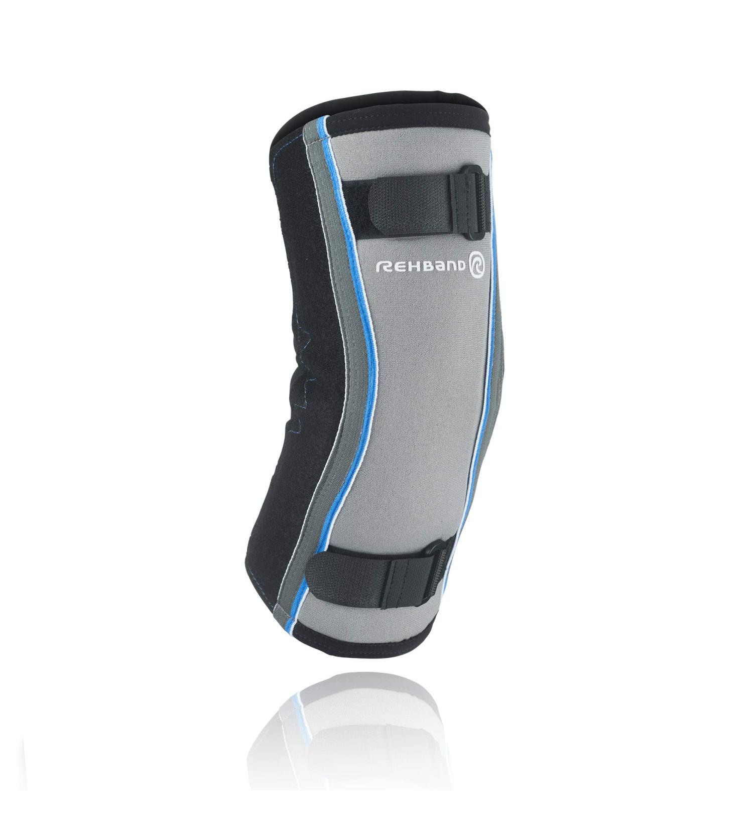Rehband Hyper-X Elbow Support - Grey & Black (X-Large) | International Shipping Available - Buy Online on GoSupps.com