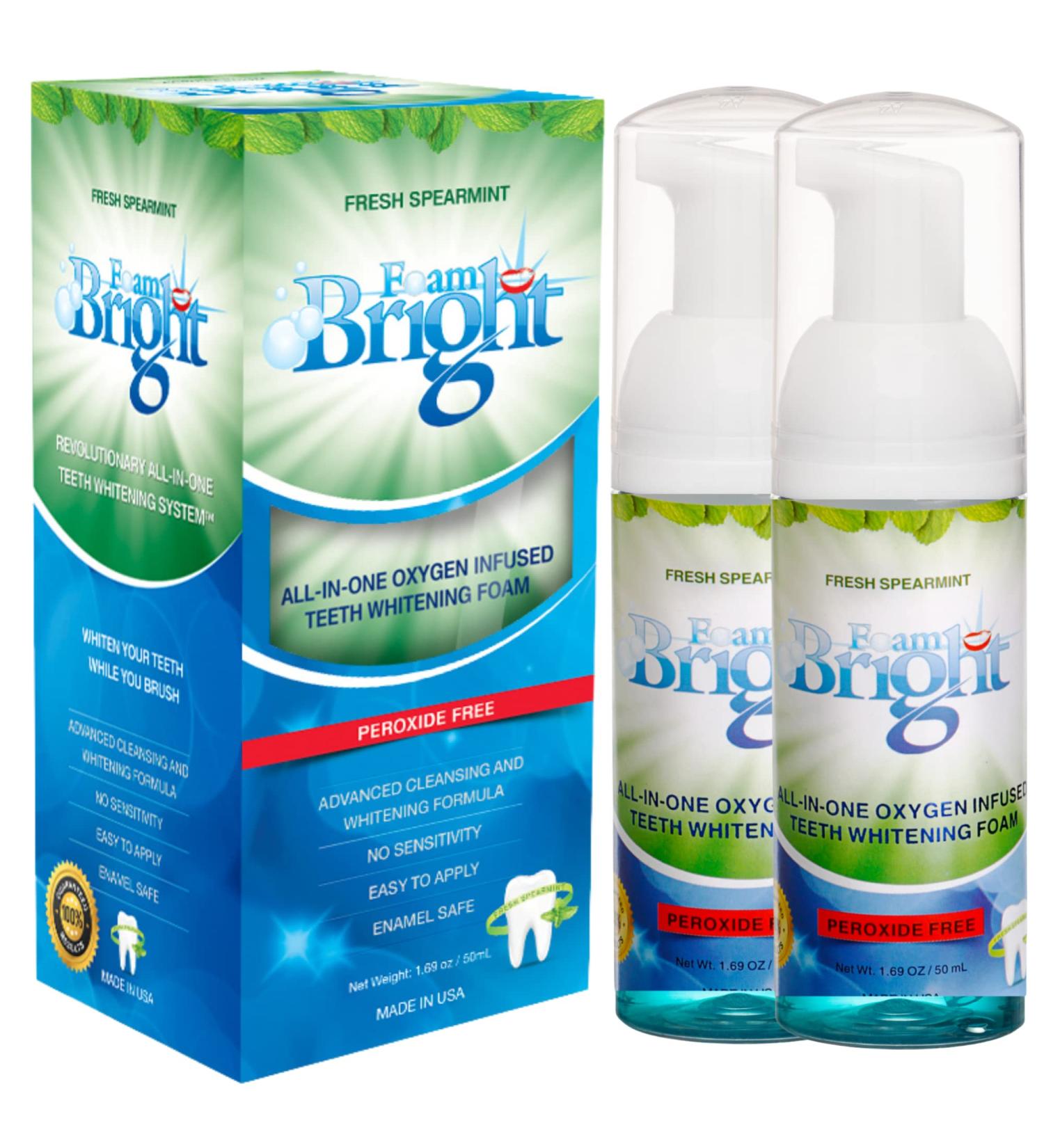 Retainer & Aligner Cleaner Foam - Ideal for Invisalign, Teeth Whitening, and Braces - Peroxide-Free Oral Care Foam - Buy Online on GoSupps.com