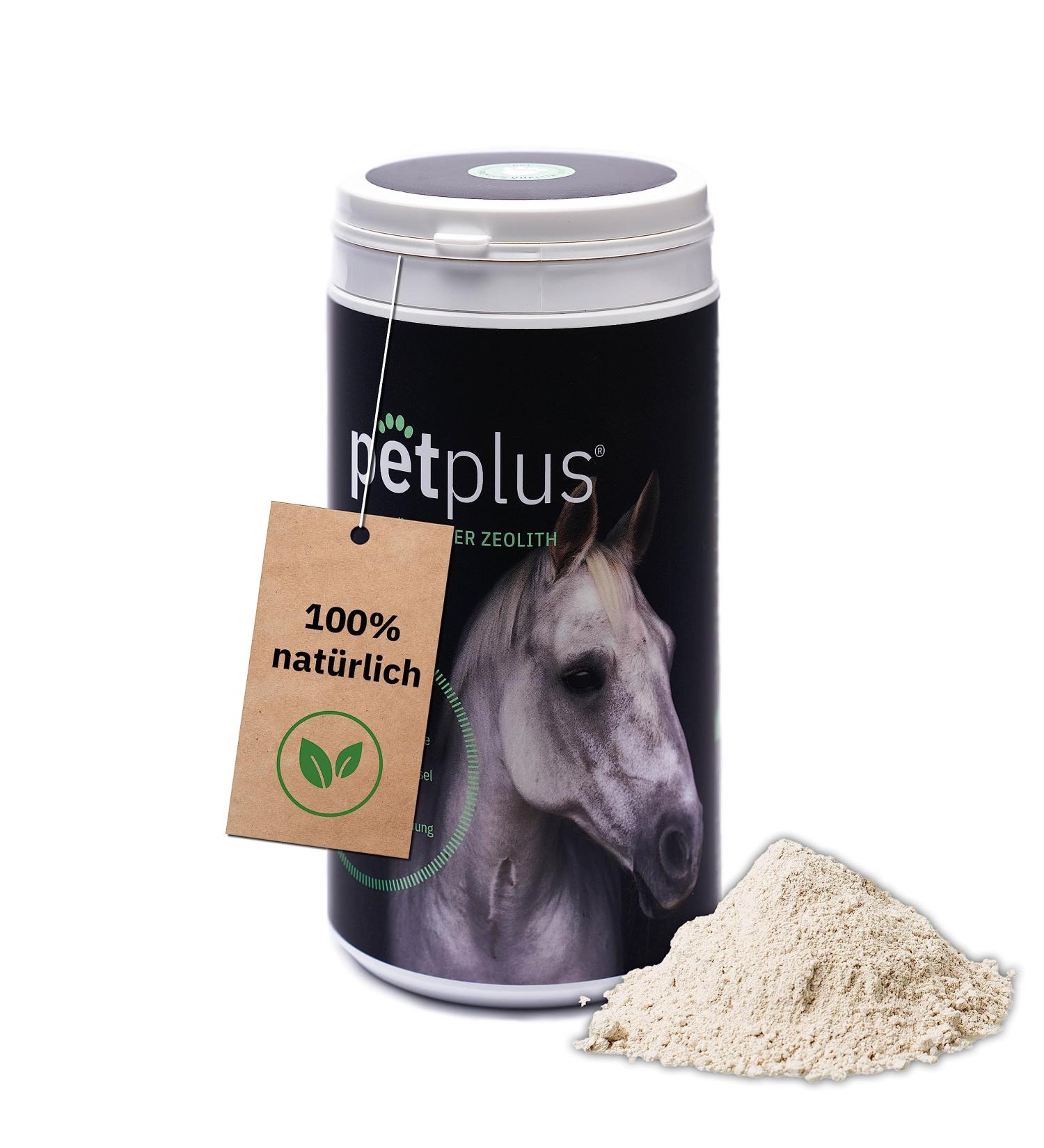 PETPLUS Zeolith Horse Powder 750g and 3kg 100% Organic & Natural No Preservatives Hypoallergenic Detox - Buy Online on GoSupps.com