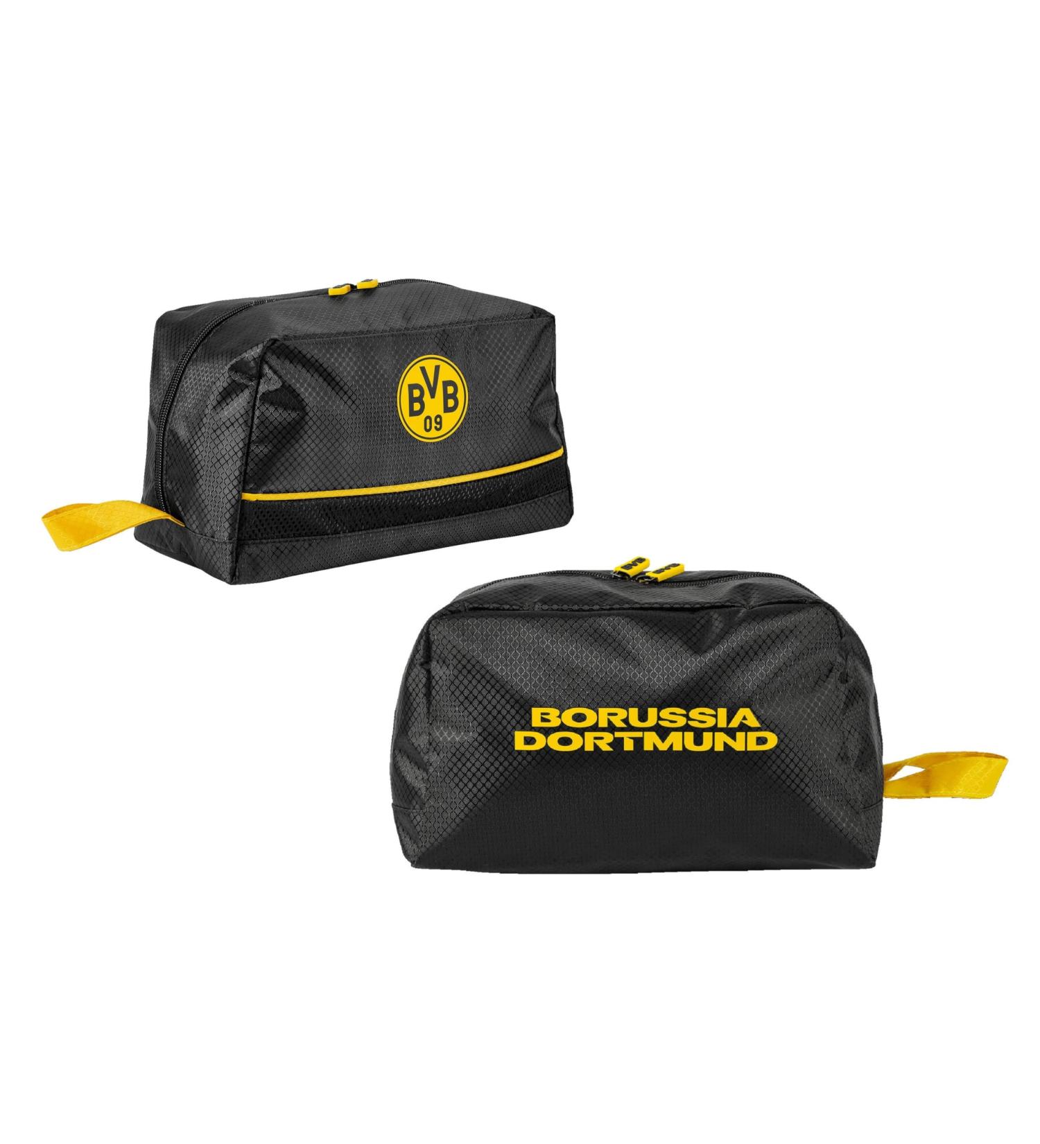 Buy Borussia Dortmund Toiletry Bag - Black/Yellow Wash Bag BVB 09 | International Shipping Available - Buy Online on GoSupps.com