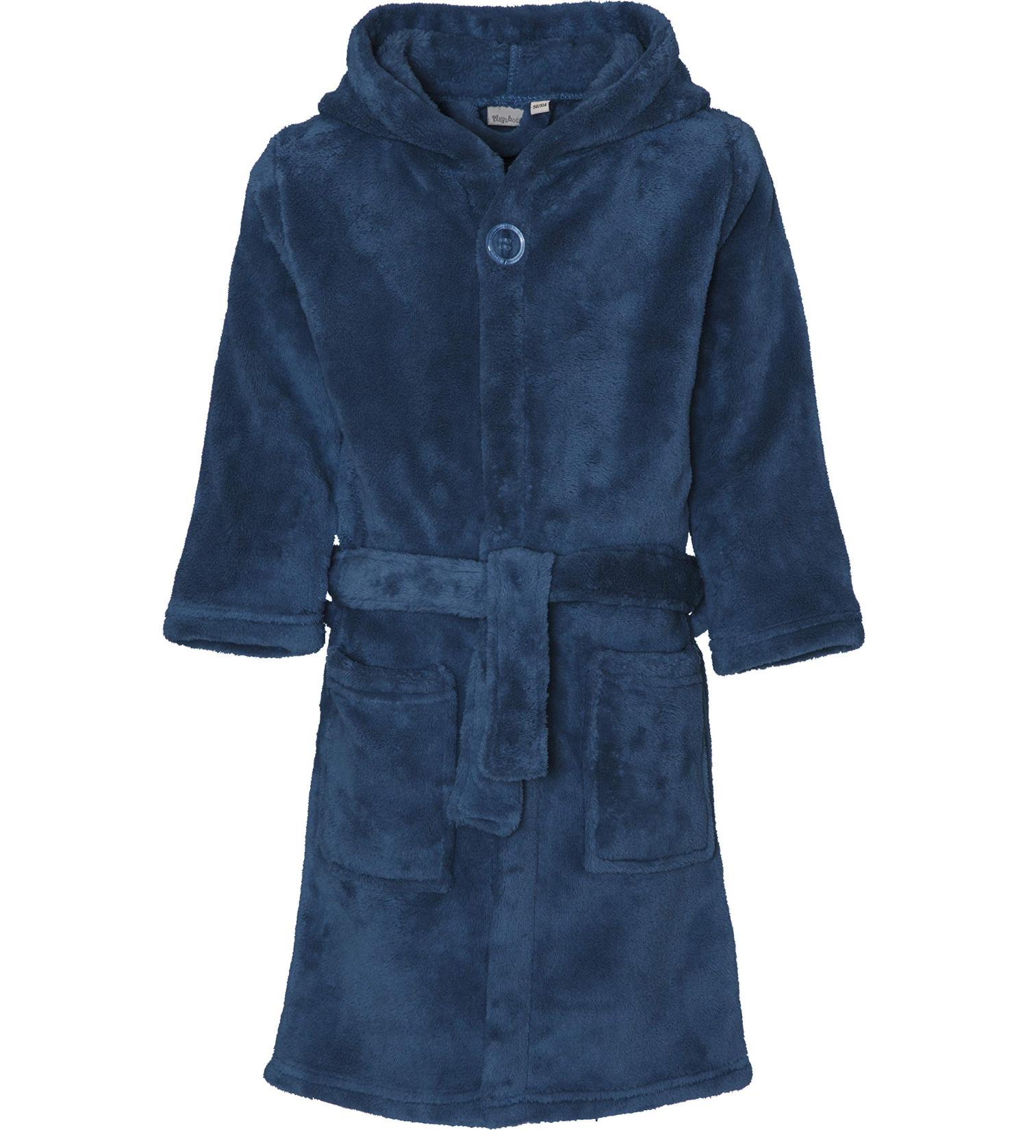 Buy Playshoes Unisex Children's Fleece Bathrobe Dressing Gown 134-140 Navy | Cozy & Stylish International Shipping - Buy Online on GoSupps.com