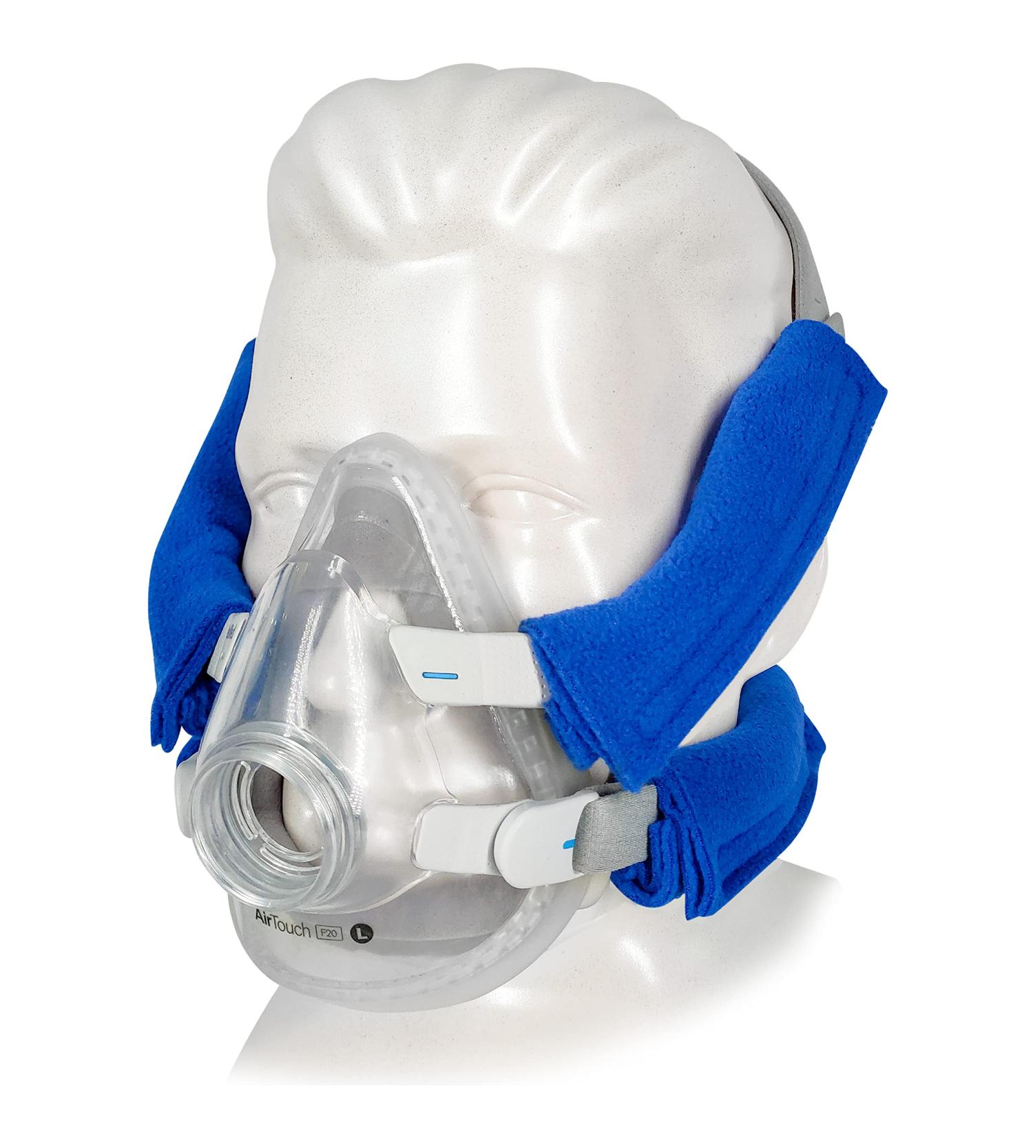 Resplabs CPAP Strap Covers - Universal 4 Pack for Full Face Headgear - Buy Online on GoSupps.com