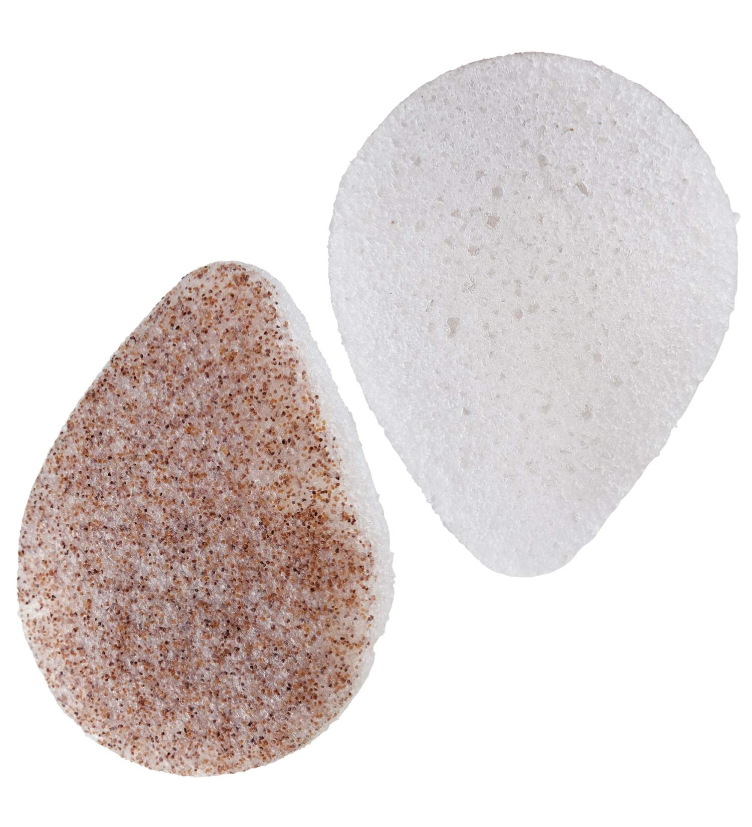 PARSA BEAUTY Konjac Facial Sponge - Biodegradable 100% Natural & Vegan Peeling Effect with Walnut Shell - Buy Online on GoSupps.com