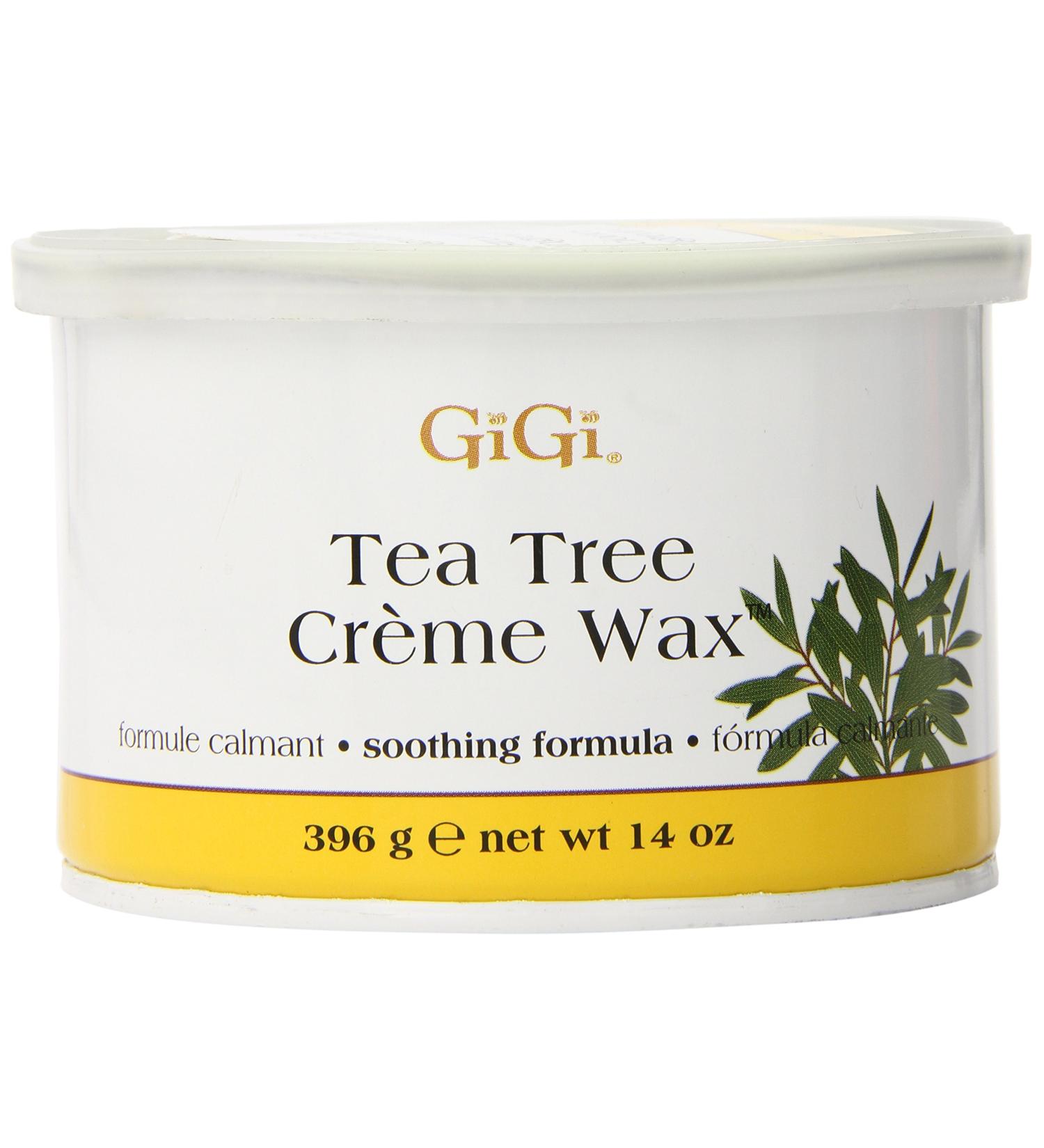 Gigi Spa Tea Tree Creme Wax 14 oz (396 g)