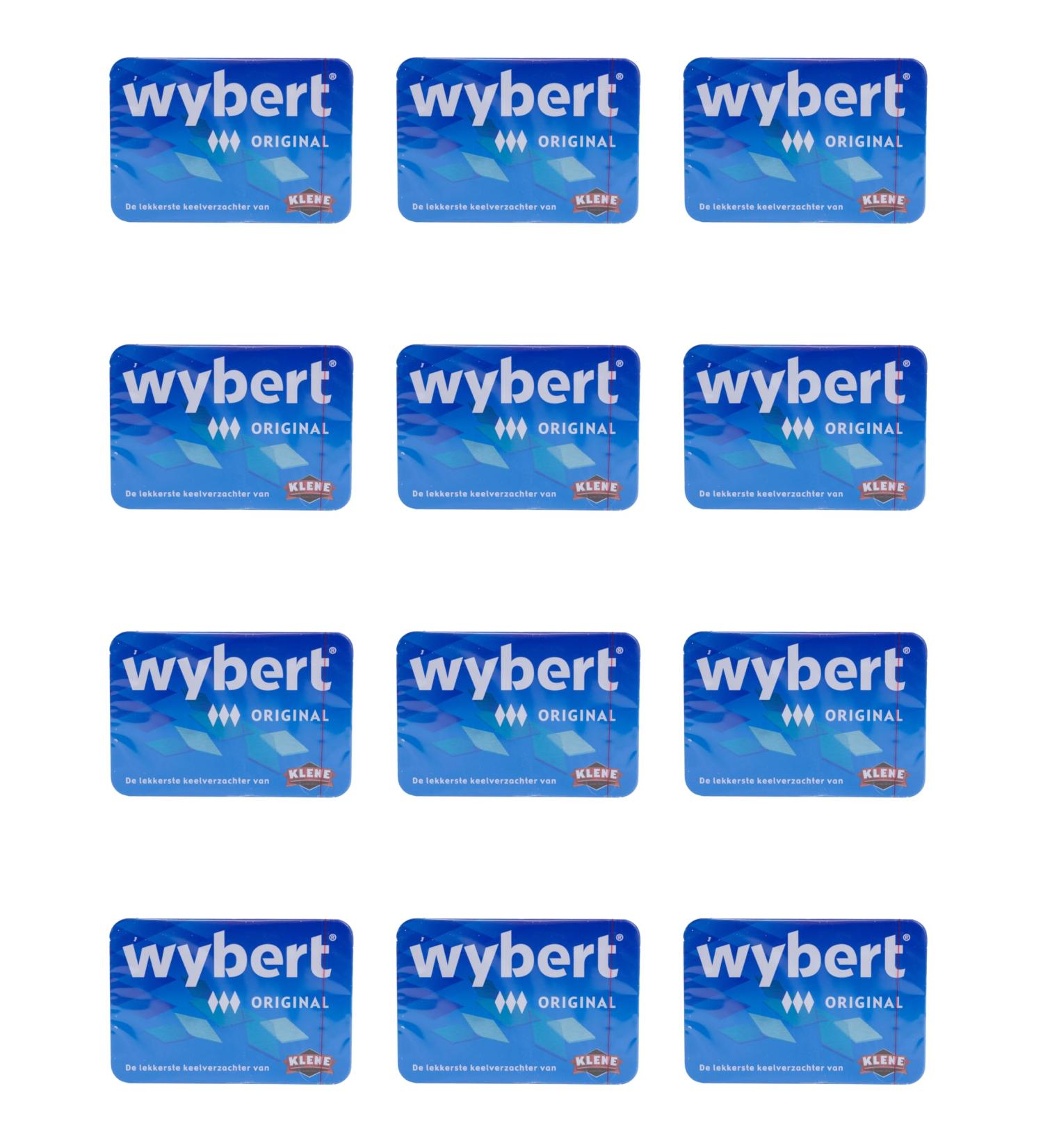 Value Pack: Wybert Throat Lozenges - Sore Throat Relief - Lozenges Sore Throat - Hard Candy Mint - 12x25 Gram
