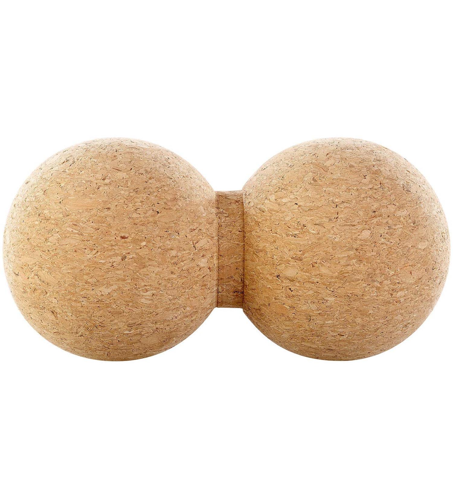 Newgen Medicals Double Ball Massage - Duo Massage Ball & Fascia Trainer Self-Massage Cork 6.5 cm Foot Massage Tool - Buy Online on GoSupps.com