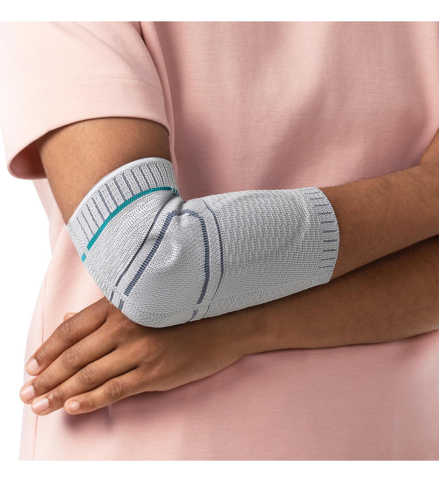 Elbow Support for Pain Relief | Stabilizes & Prevents Injury | Grey - Size 2 | International Shipping Available - Buy Online on GoSupps.com