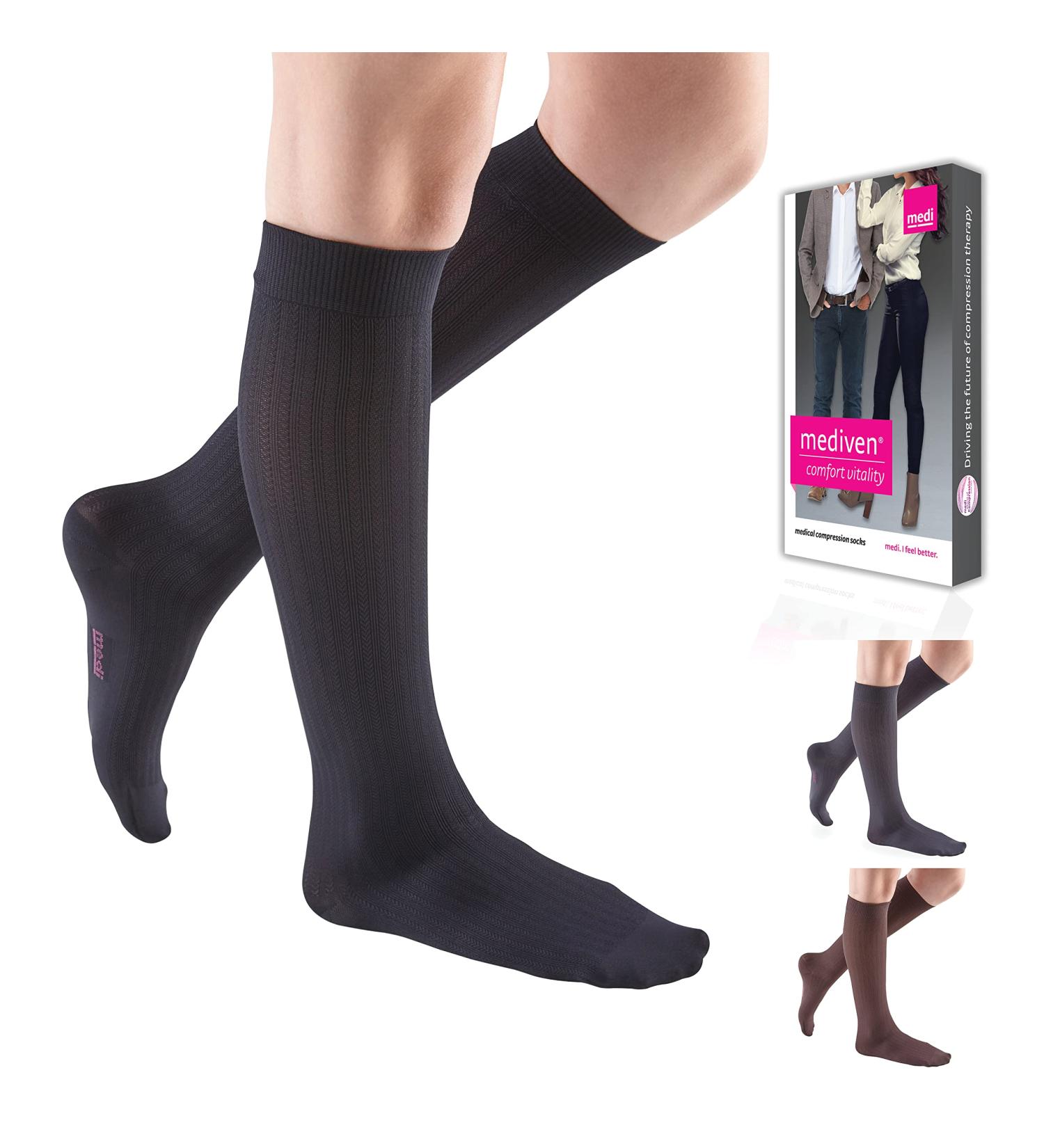 Mediven Women s Vitality Calf High Stockings - 30-40 mmHg Closed Toe Compression Wear for Optimal Leg Health - Buy Online on GoSupps.com