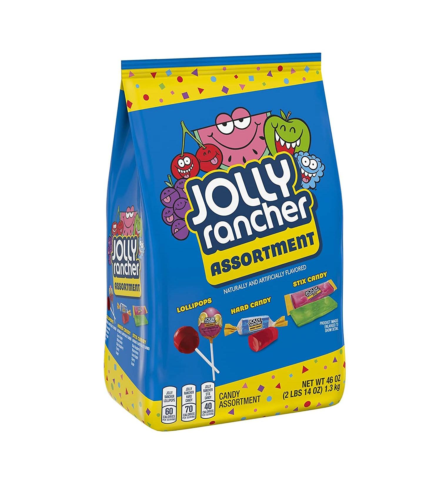 JOLLY RANCHER Assorted Fruit Flavored Halloween Candy - 46 Oz - Buy Online on GoSupps.com