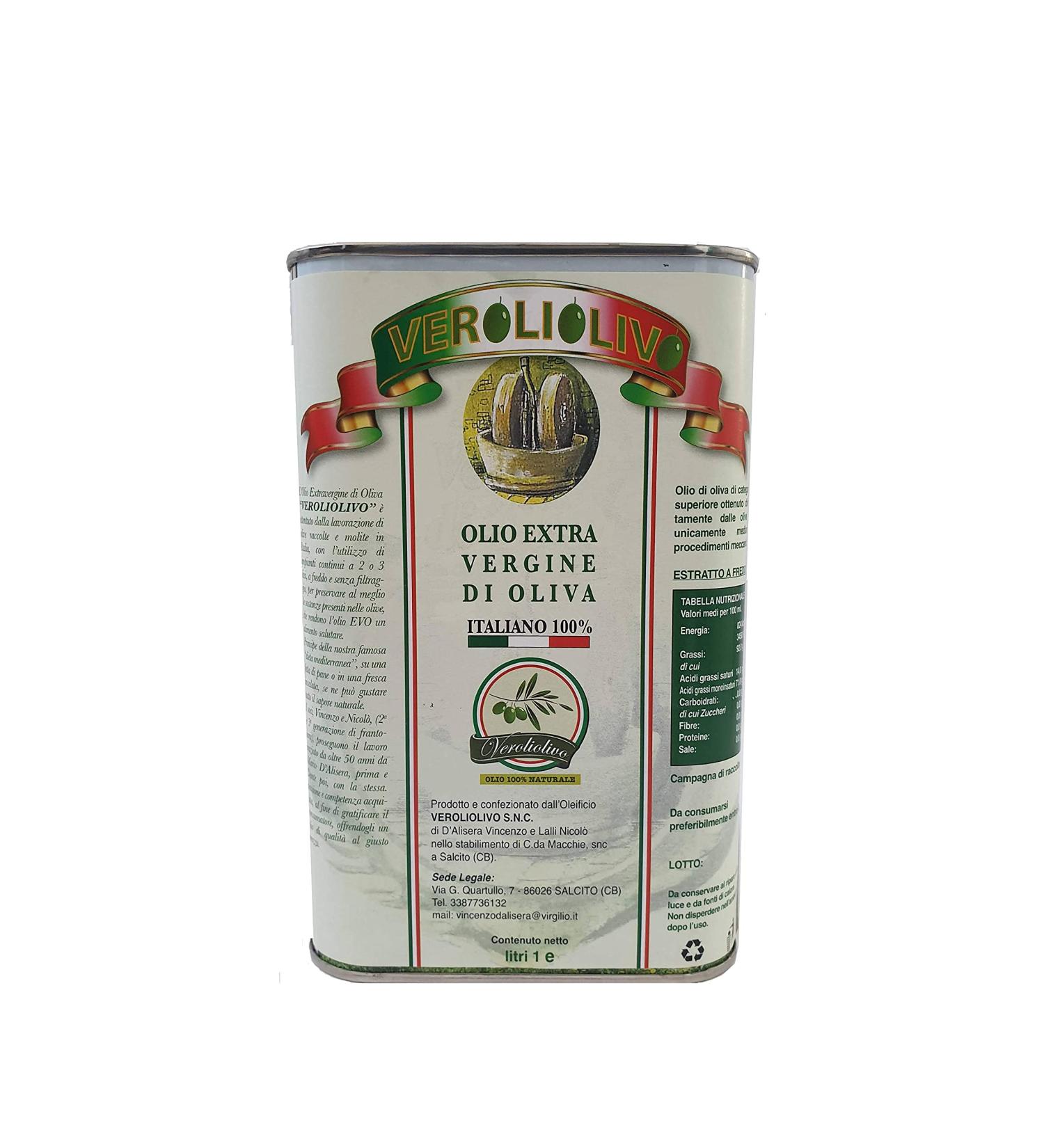 x 1 litre canisters - High quality oil obtained from mechanical processing of olives only. - Buy Online on GoSupps.com