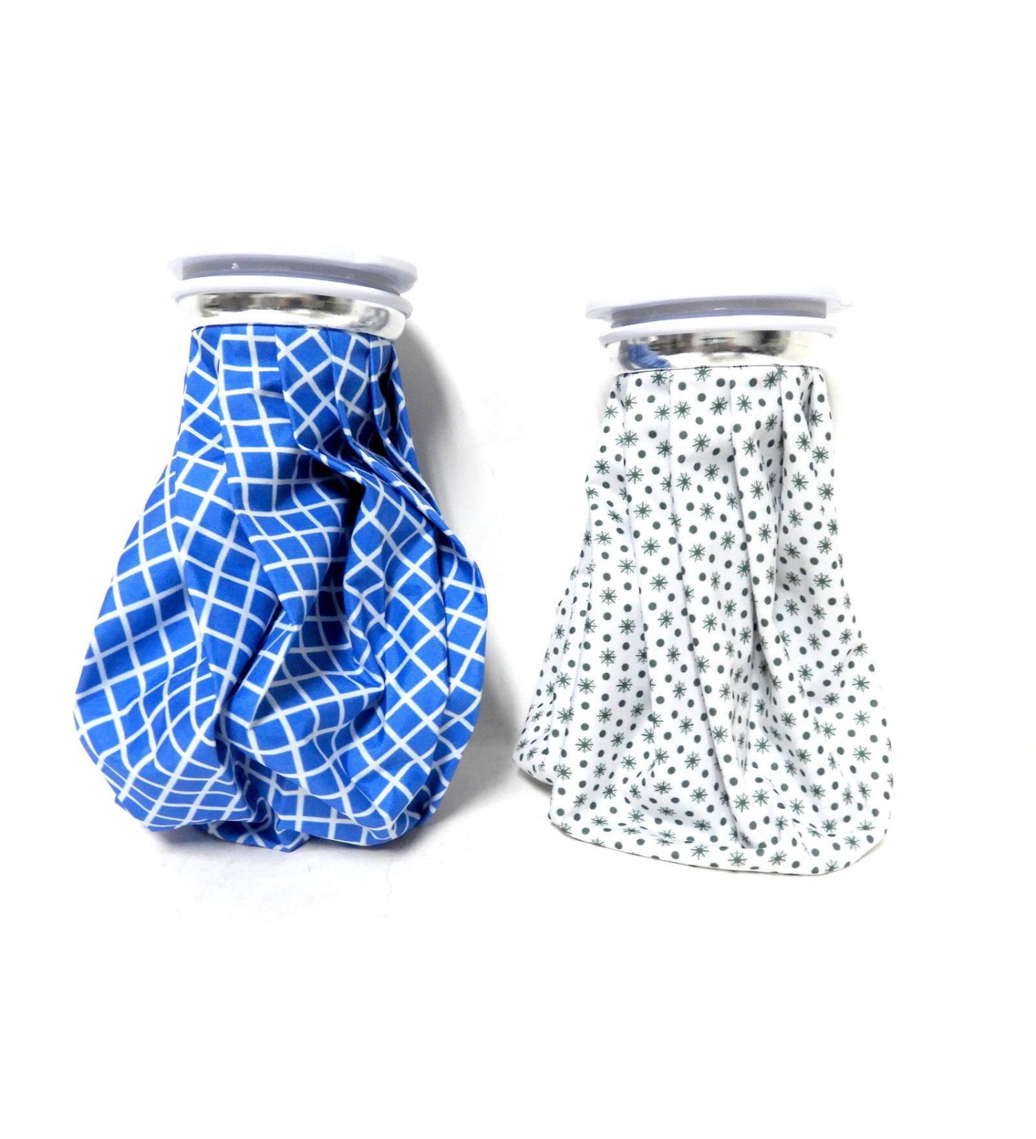 2 Pack English Style Ice Water Bag for Cold & Hot Therapy Pain Relief - Buy Online on GoSupps.com