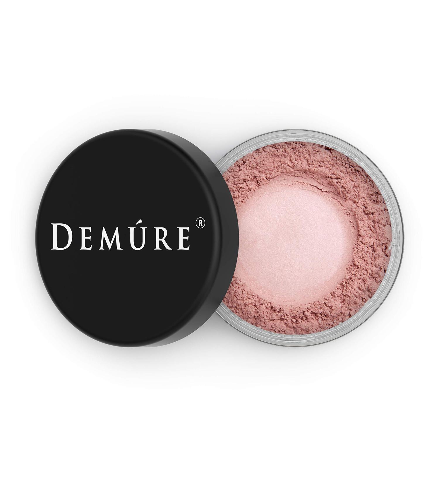 Demure Mineral Blush (Hint of Pink) - Loose Powder for Natural, Professional Look | Cruelty-Free - Buy Online on GoSupps.com