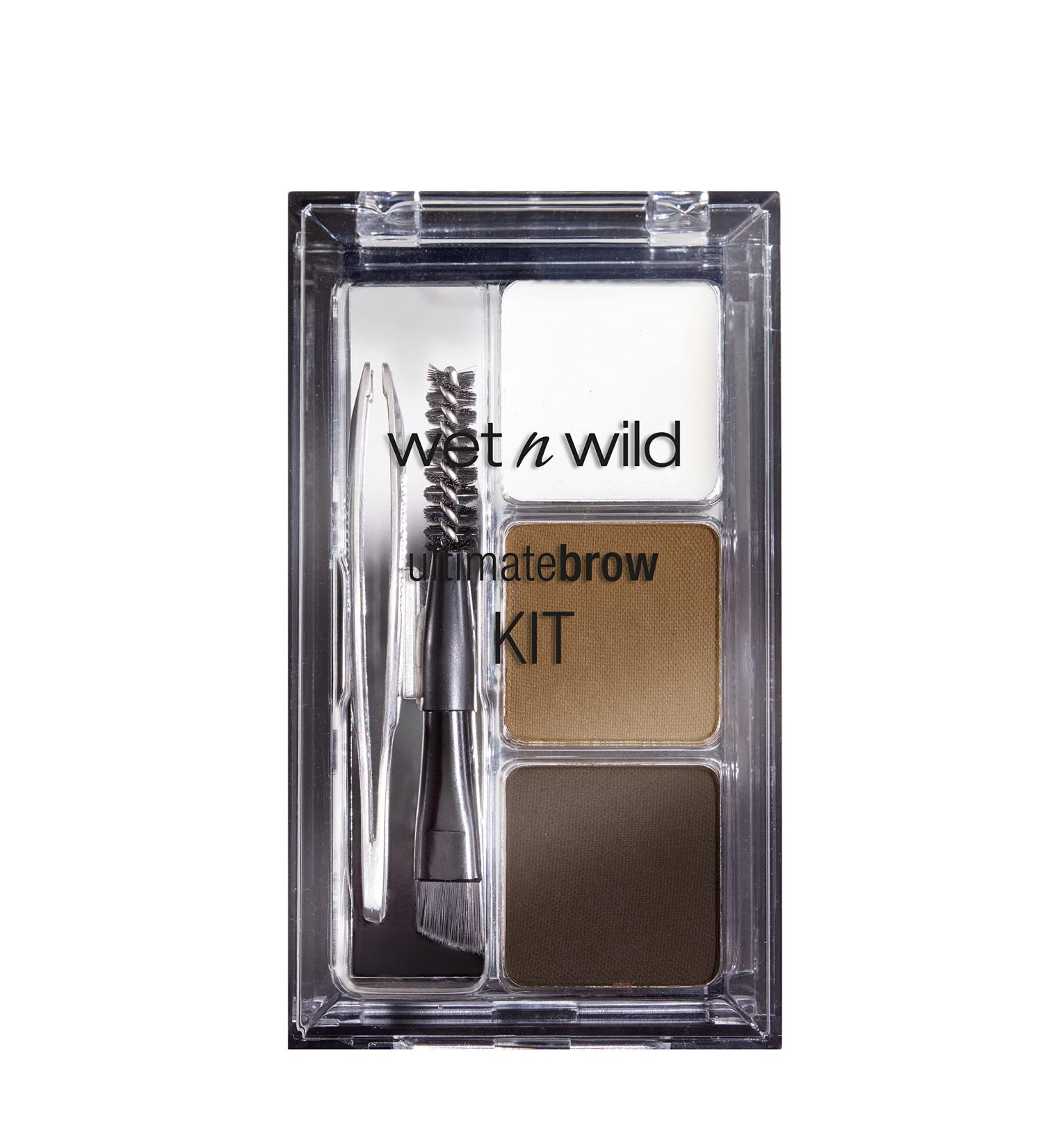 Buy Wet n Wild Ultimate Brow Kit - Vegan Ash Brown Eyebrow Set for Perfect Shape & Definition | International Shipping Available - Buy Online on GoSupps.com