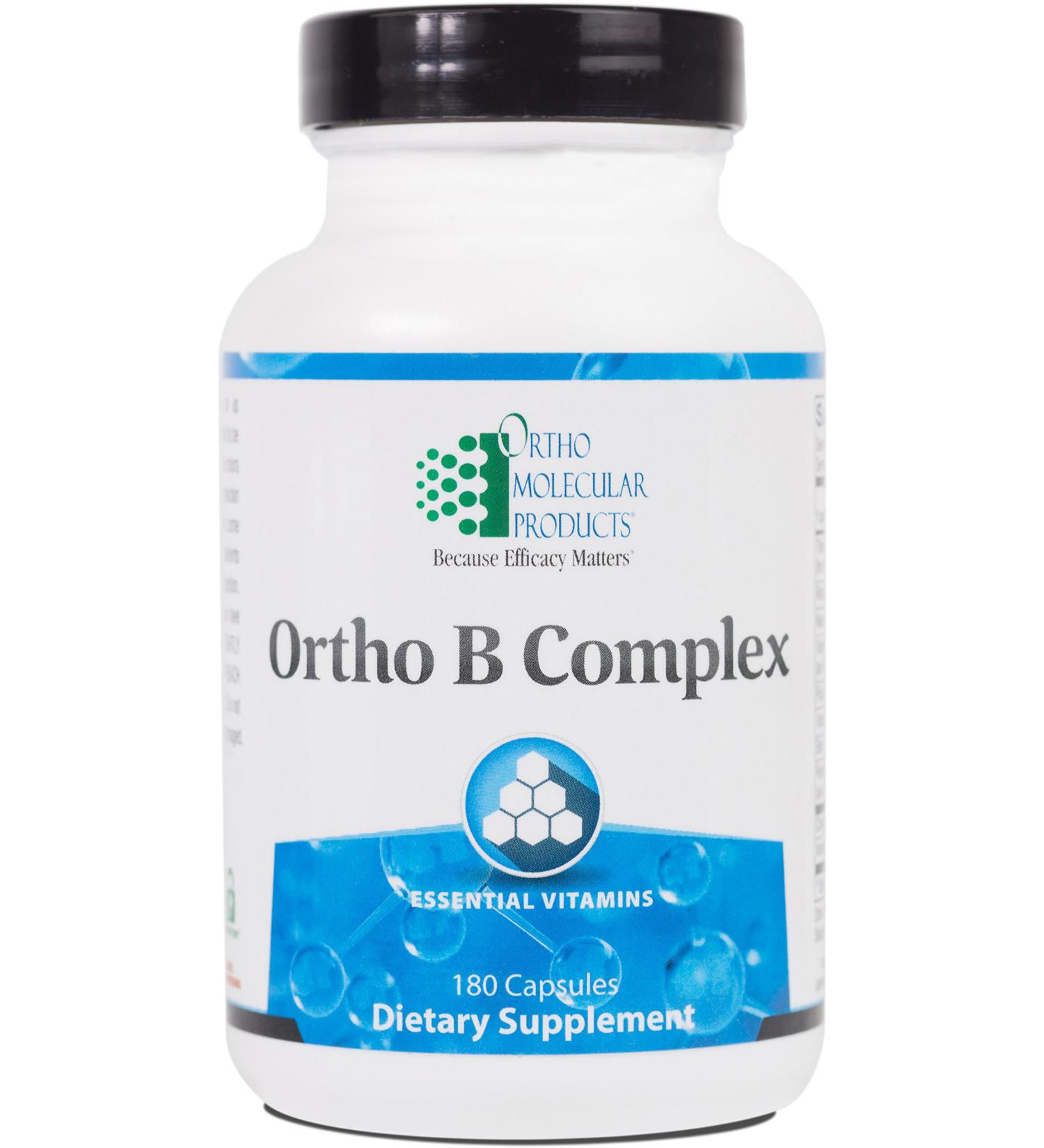 Ortho Molecular Ortho B-Complex - 180 Capsules | Premium Quality - Buy Online on GoSupps.com