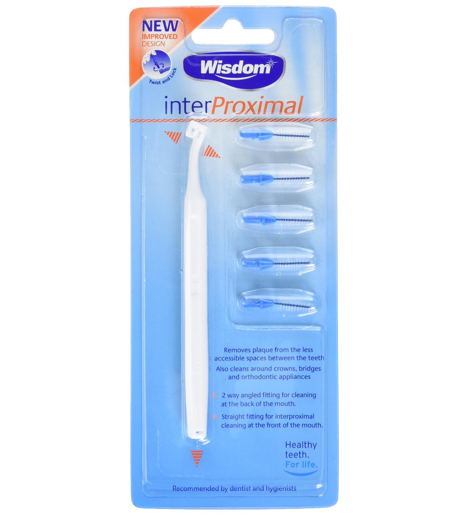 Wisdom Interproximal Toothbrush - Pack of 6 (6 Count) | Dental Care Tool - Buy Online on GoSupps.com