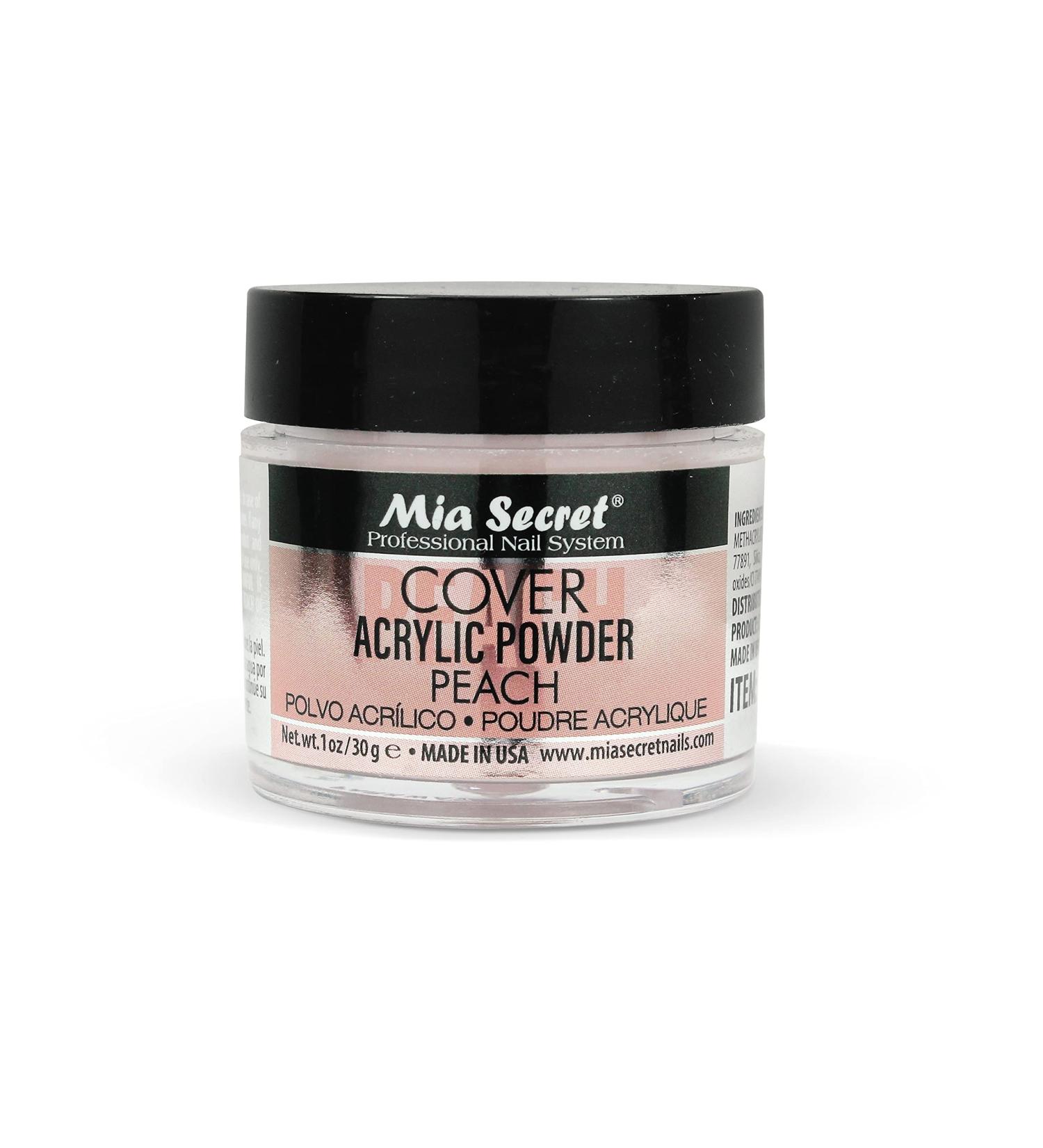 Mia Secret Acrylic Powder Cover Peach 1 oz. | Professional Nail Enhancement - Buy Online on GoSupps.com
