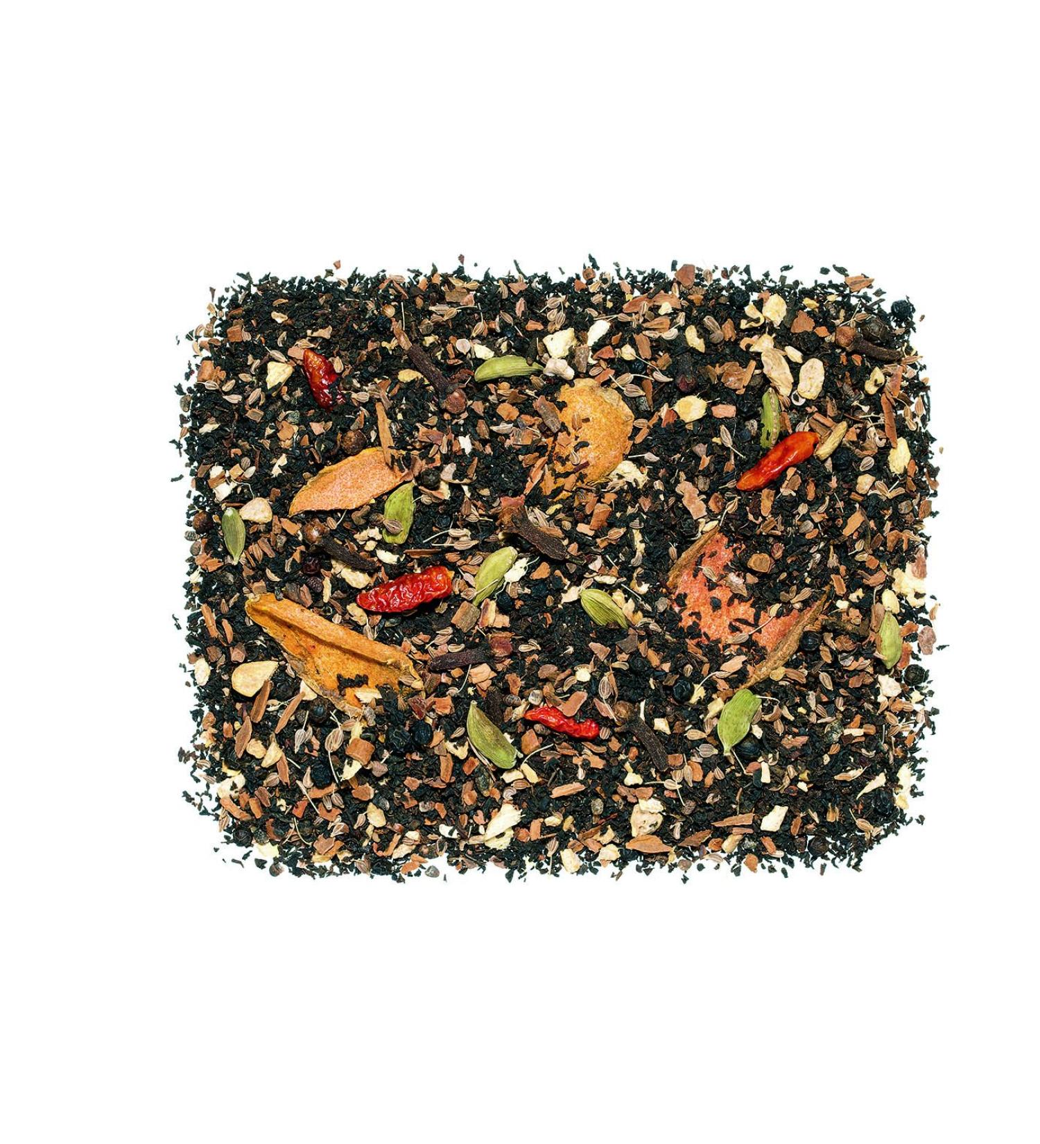Dethlefsen Balk Herbal tea mixture with black tea turmeric chai without added aroma 1 kg - Buy Online on GoSupps.com