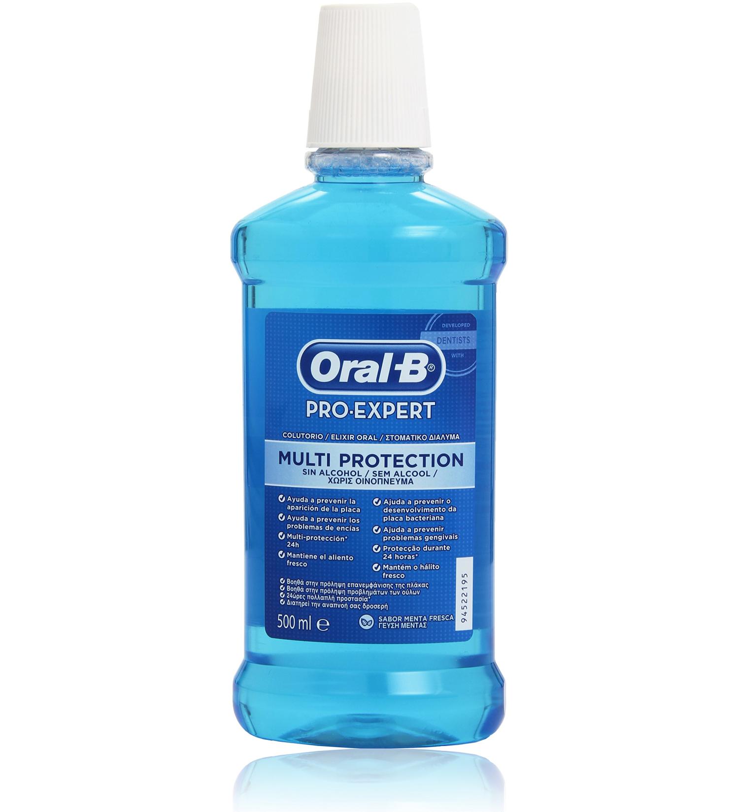ORALB PRO EXPERT Mouthwash Multi-Protection 500ml for Women - Refreshing Oral Care | International Shipping - Buy Online on GoSupps.com