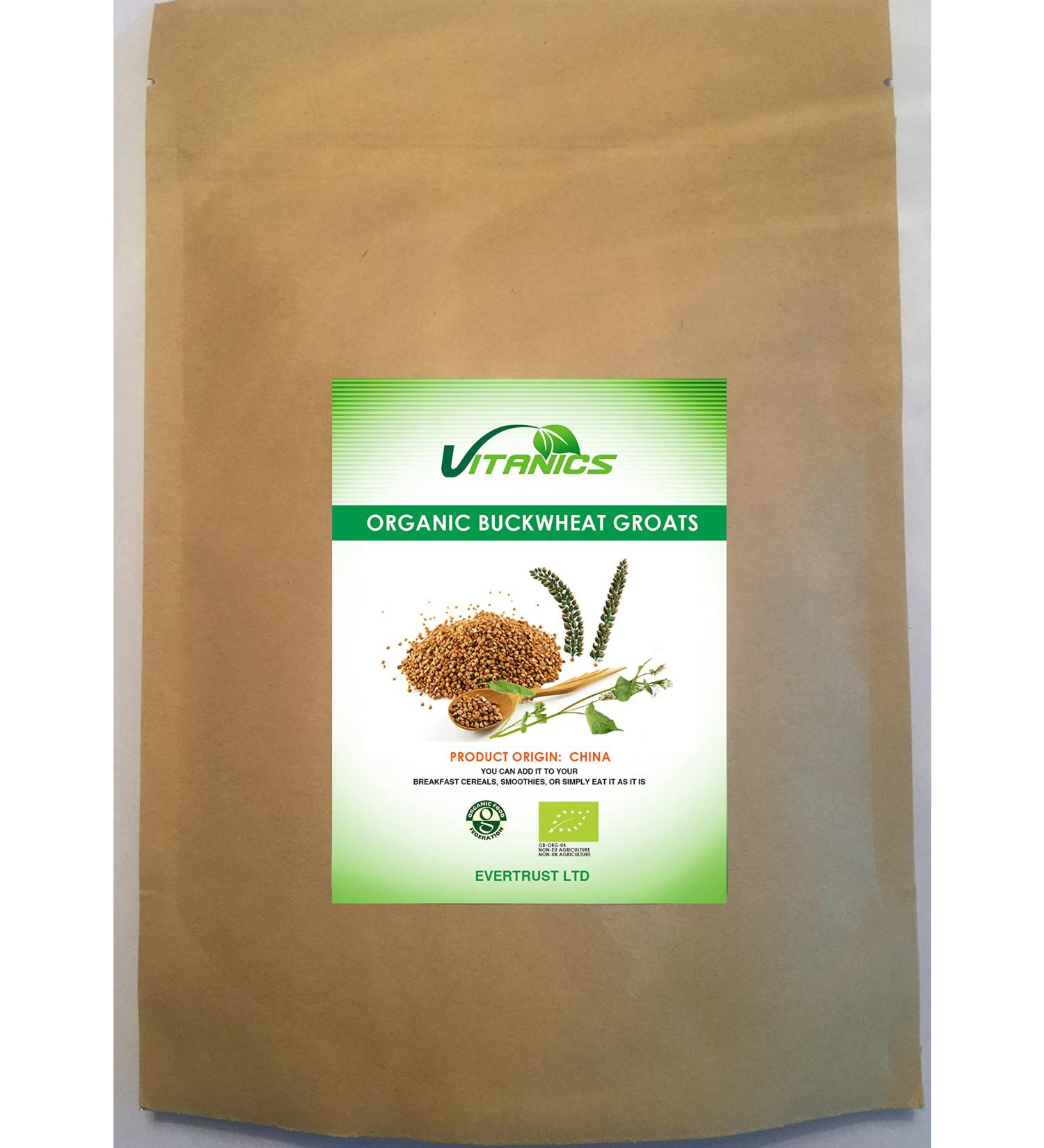 Vitanics Organic Buckwheat Groats (200g)
