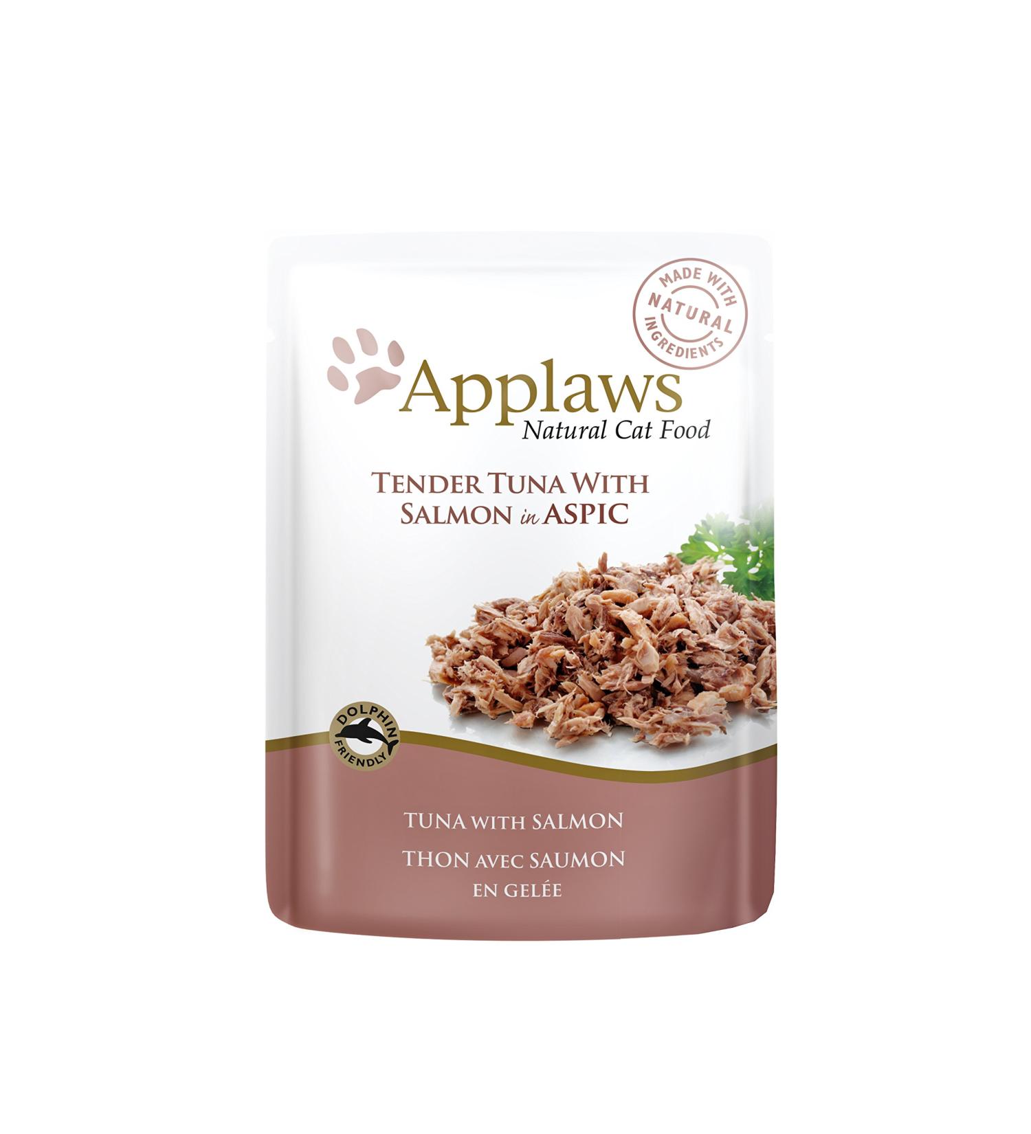 Tuna Wholemeat with Salmon in Jelly