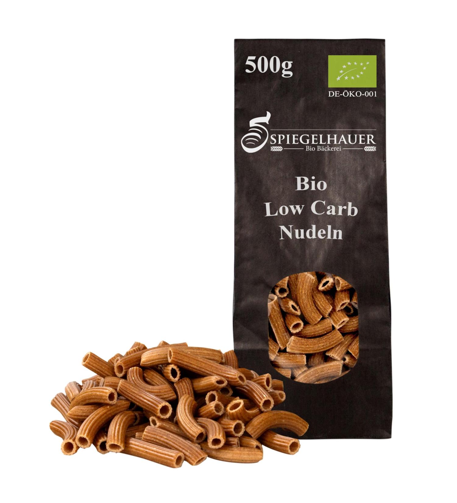  B ckerei Spiegelhauer Spiegelhauer Bakery Organic Low-Carb Noodles 500g 42% less carbohydrates than traditional pasta handmade organic baker's noodles cooking time - Buy Online on GoSupps.com