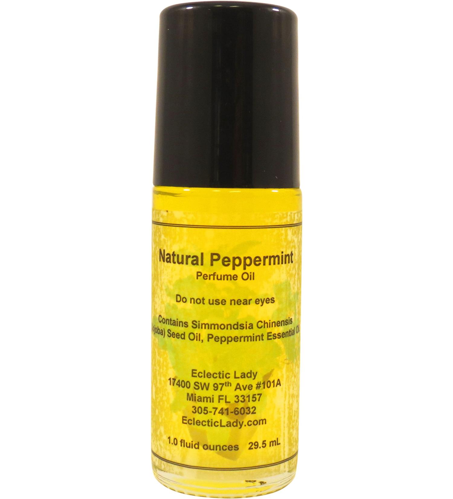 Eclectic Lady All Natural Peppermint Perfume Oil 1.0 Oz Portable Roll-On Fragrance with Long-Lasting Scent Delightful Essential Oils and Jojoba Oil For Daily Use 1 Fl Oz (Pack of 1) - Buy Online on GoSupps.com