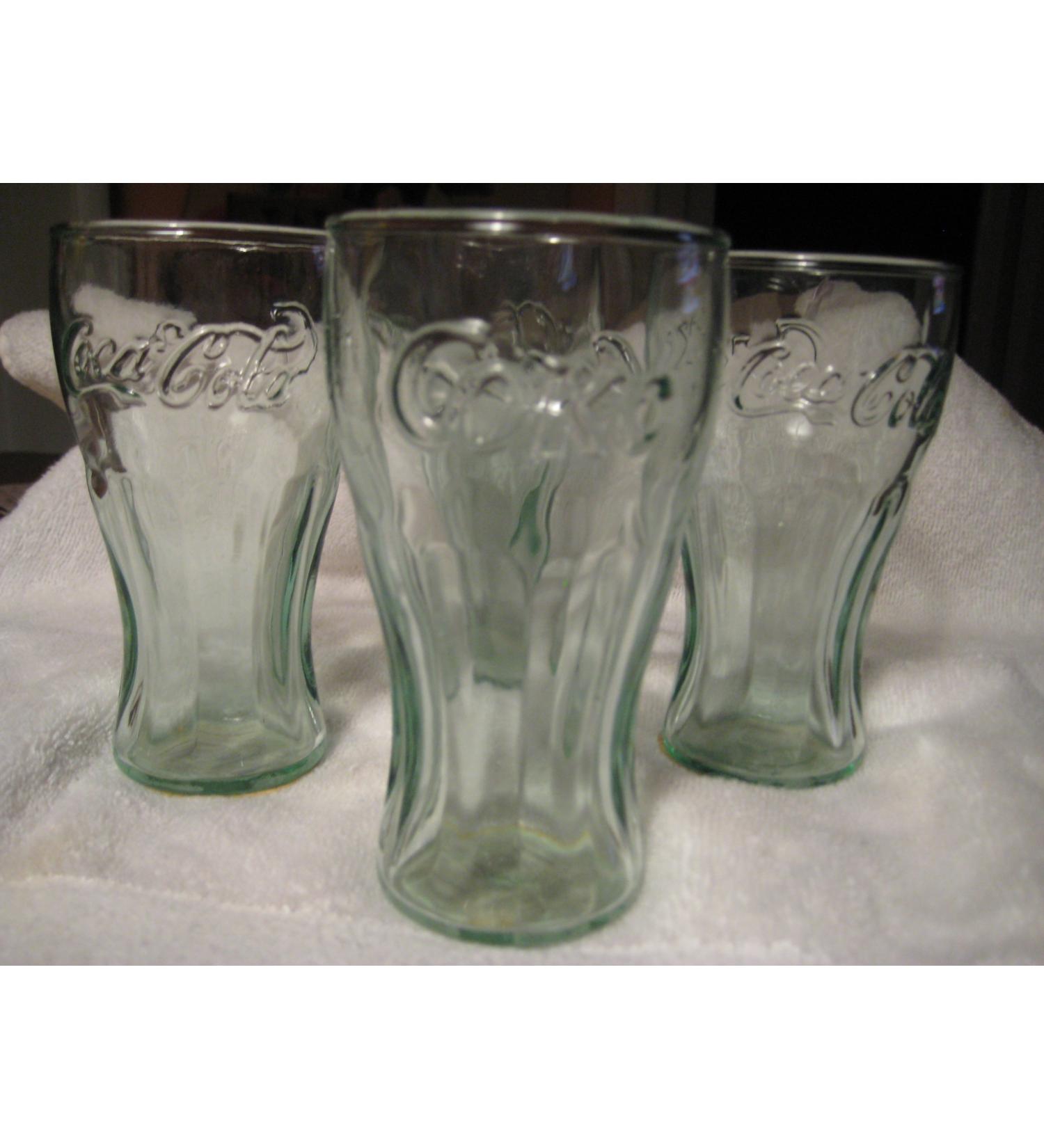 Set of 4 Coca-cola 6oz Glasses