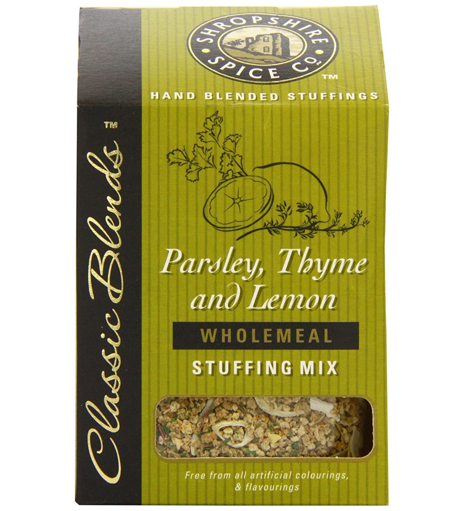 Shropshire Spice Parsley Thyme & Lemon Stuffing with Wholemeal Crumbs 150g - Buy Online on GoSupps.com