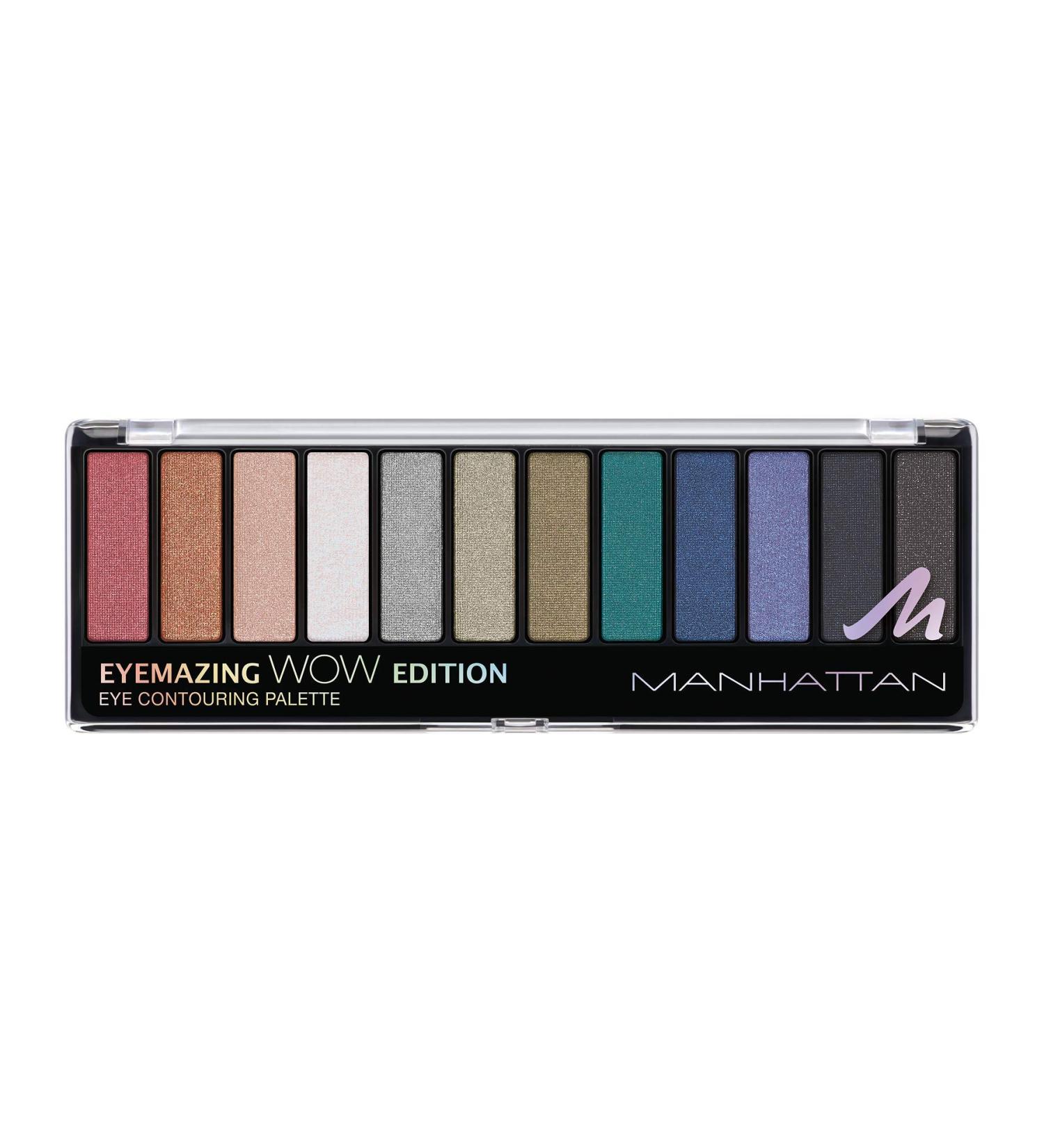 Manhattan Eyemazing Eye Contouring Palette WOW Edition | 14.16g - Buy Internationally for Stunning Eye Looks - Buy Online on GoSupps.com