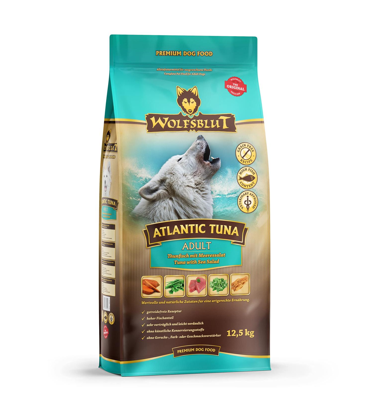 Wolfsblut Atlantic Tuna Adult 12.5 kg - Buy Online on GoSupps.com