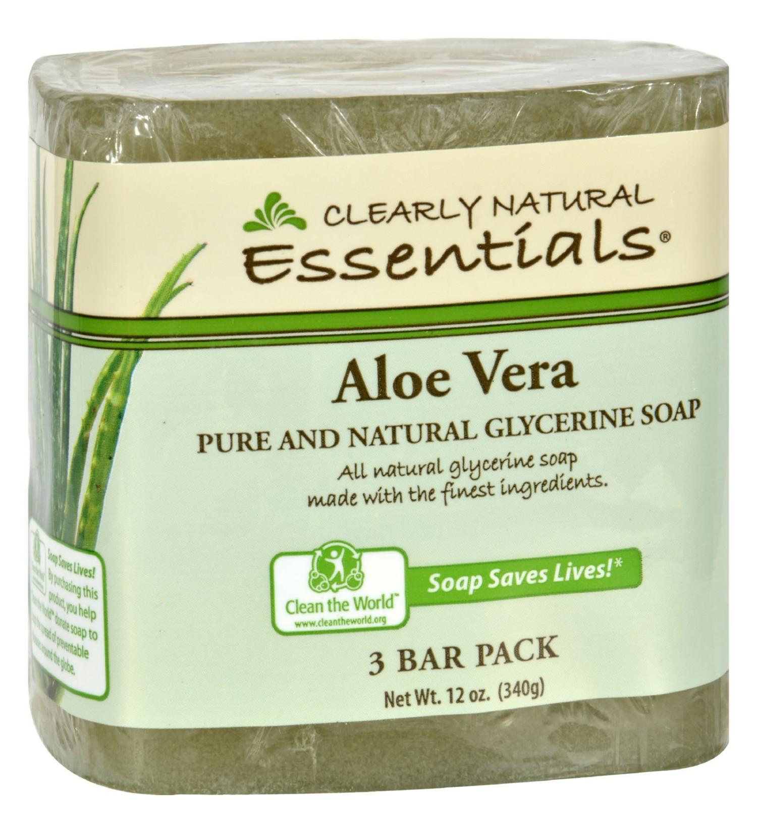 Pure & Natural Glycerine Soap Aloe Vera