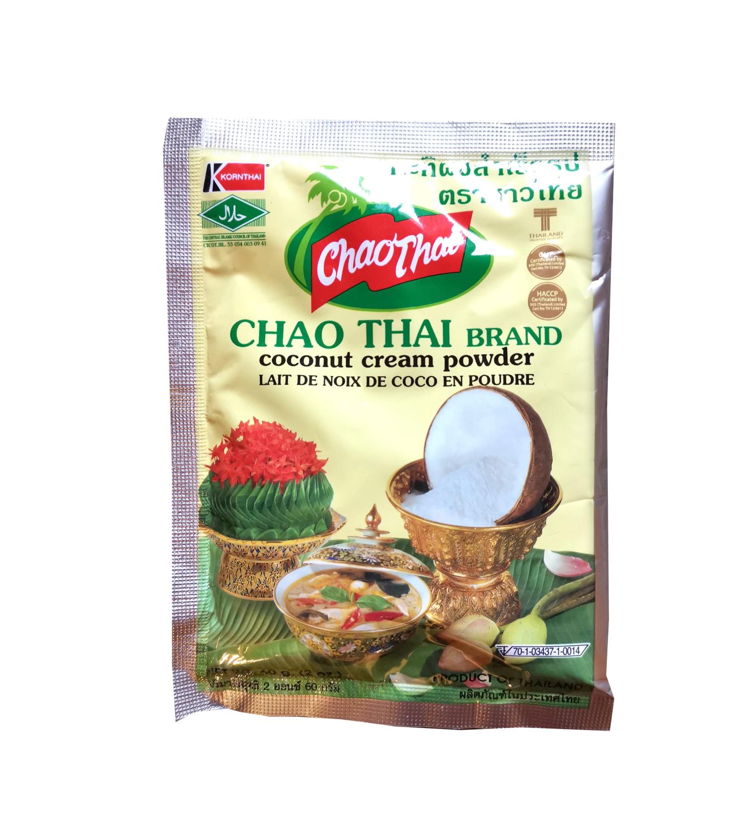 Chao Thai Coconut Cream Powder 2.0z - Buy Online on GoSupps.com