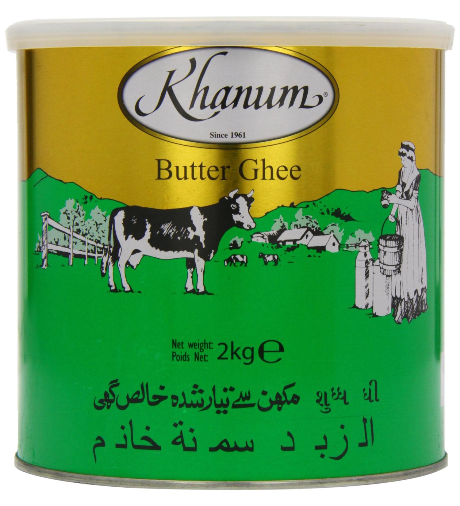 Khanum Butter Ghee 2 Kg - Buy Online on GoSupps.com