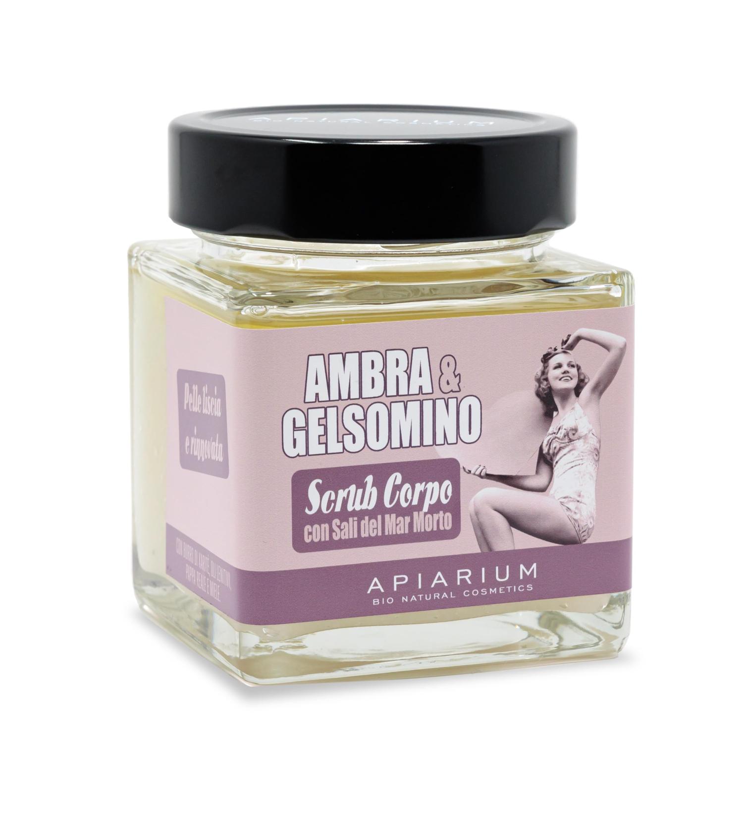 Scrub Organic Body Amber and Gelosmino 410 g