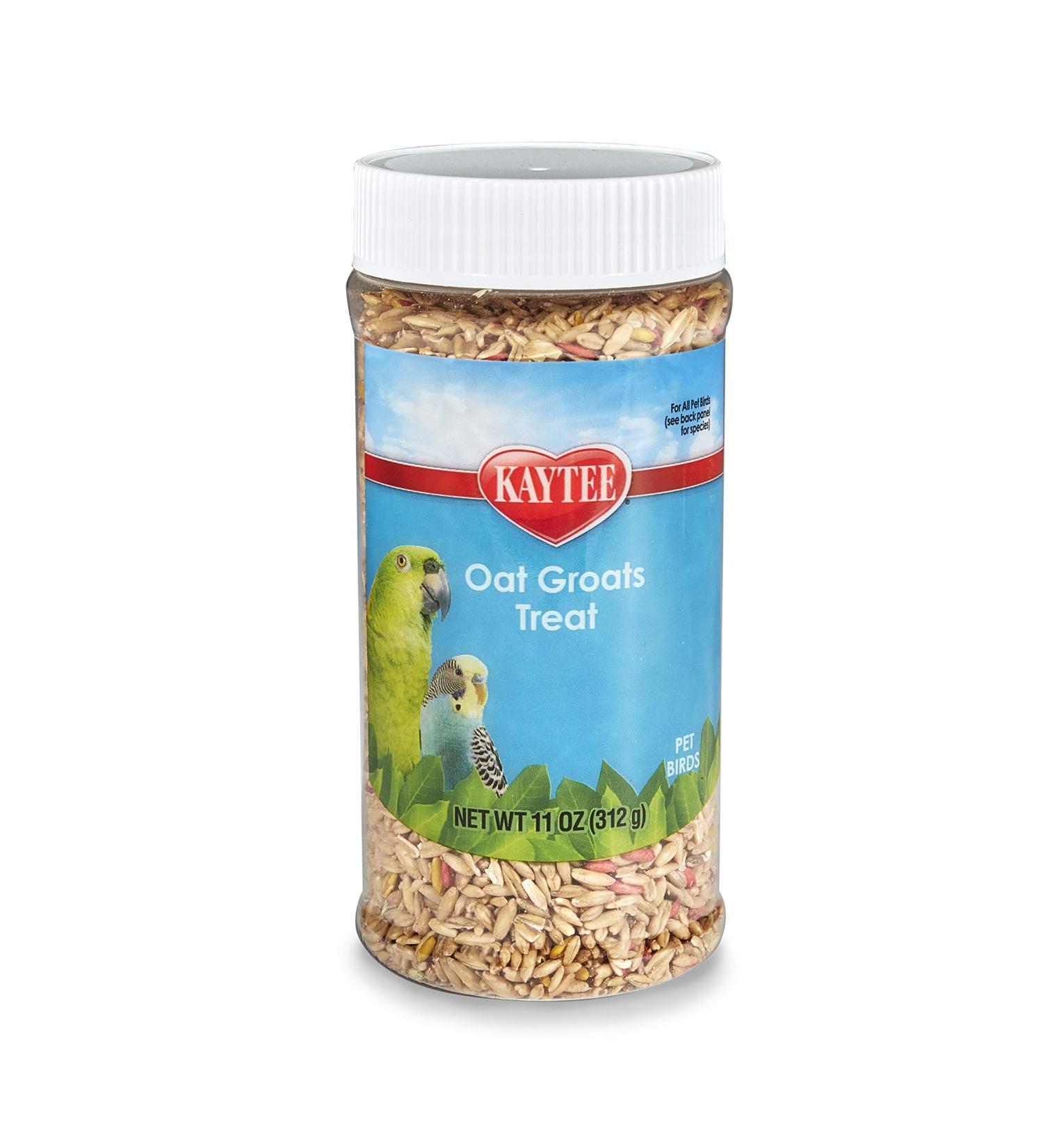 Kaytee Oat Groats Treat Jar for Pet Birds - Healthy Snack for Your Feathered Friends - Buy Online on GoSupps.com