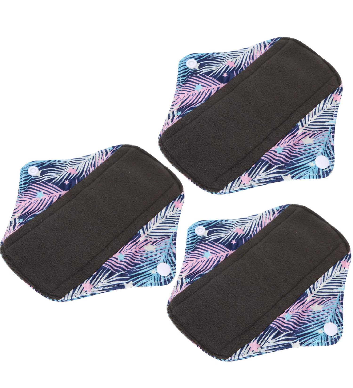 Washable Buckle Fixed Sanitary Pad Towels for Women - Highly Breathable & Household Friendly (B23) - Buy Online on GoSupps.com