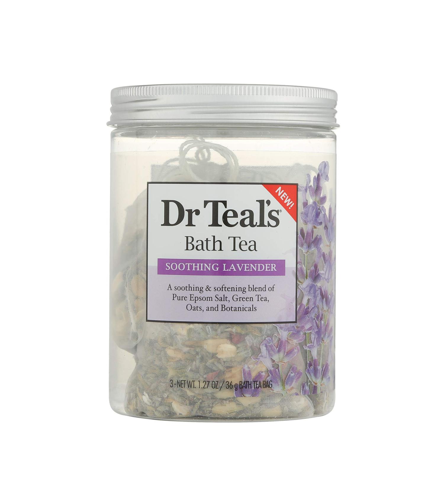 Dr Teal's Lavender Bath Tea Soaks - 3oz | Soothing Bath Soak | Single Pack - Buy Online on GoSupps.com