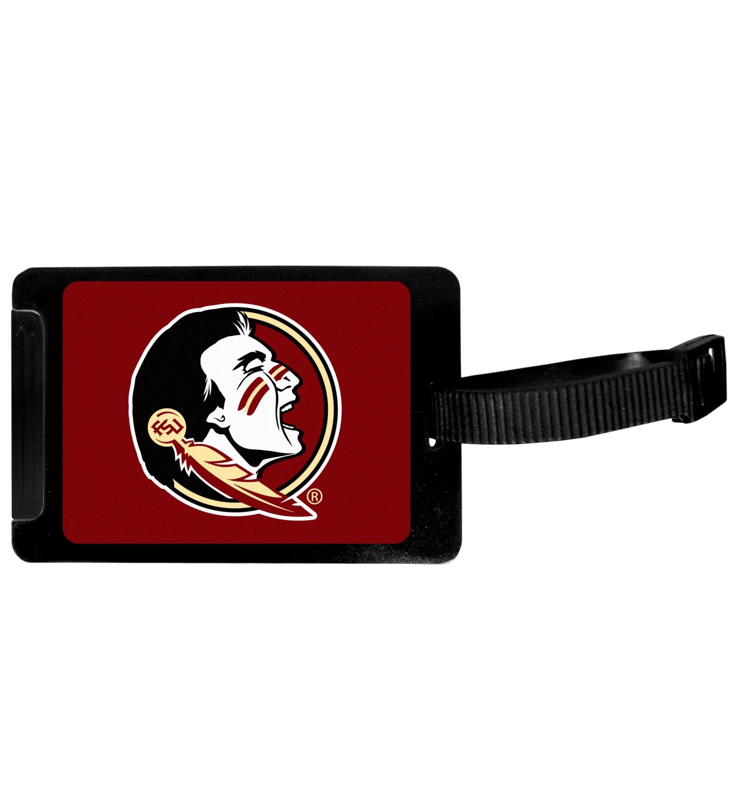 Siskiyou Sports NCAA Florida State Seminoles Luggage Tag , Black, 3.25"